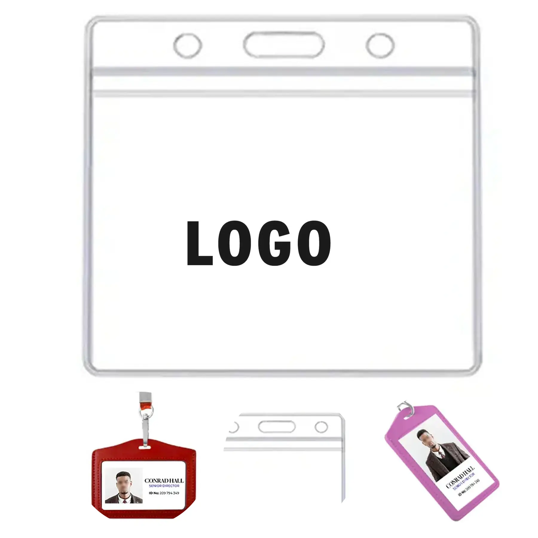 Plastic Badge Credential Case 2