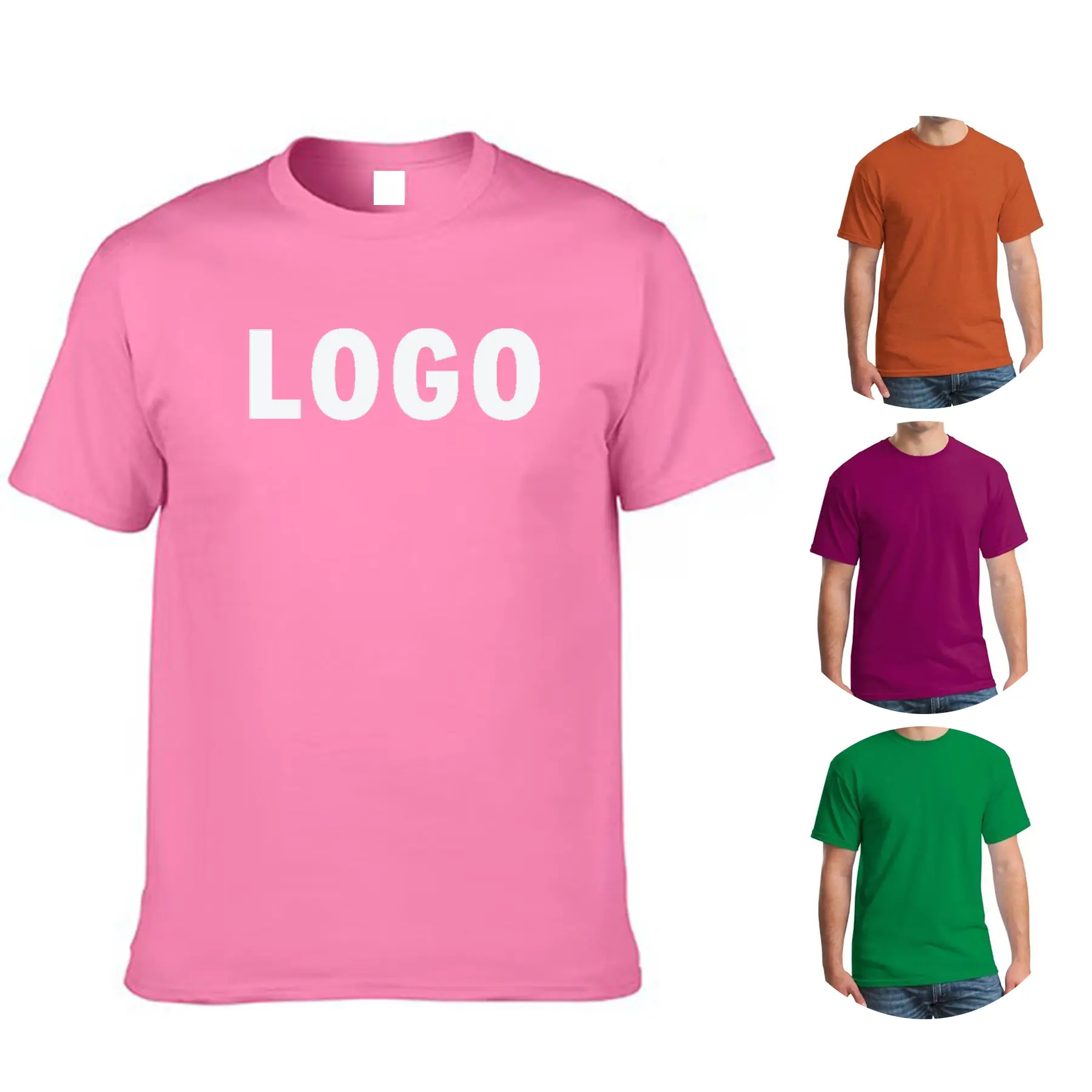 Classic Cotton Crew Tee for Custom Design 2