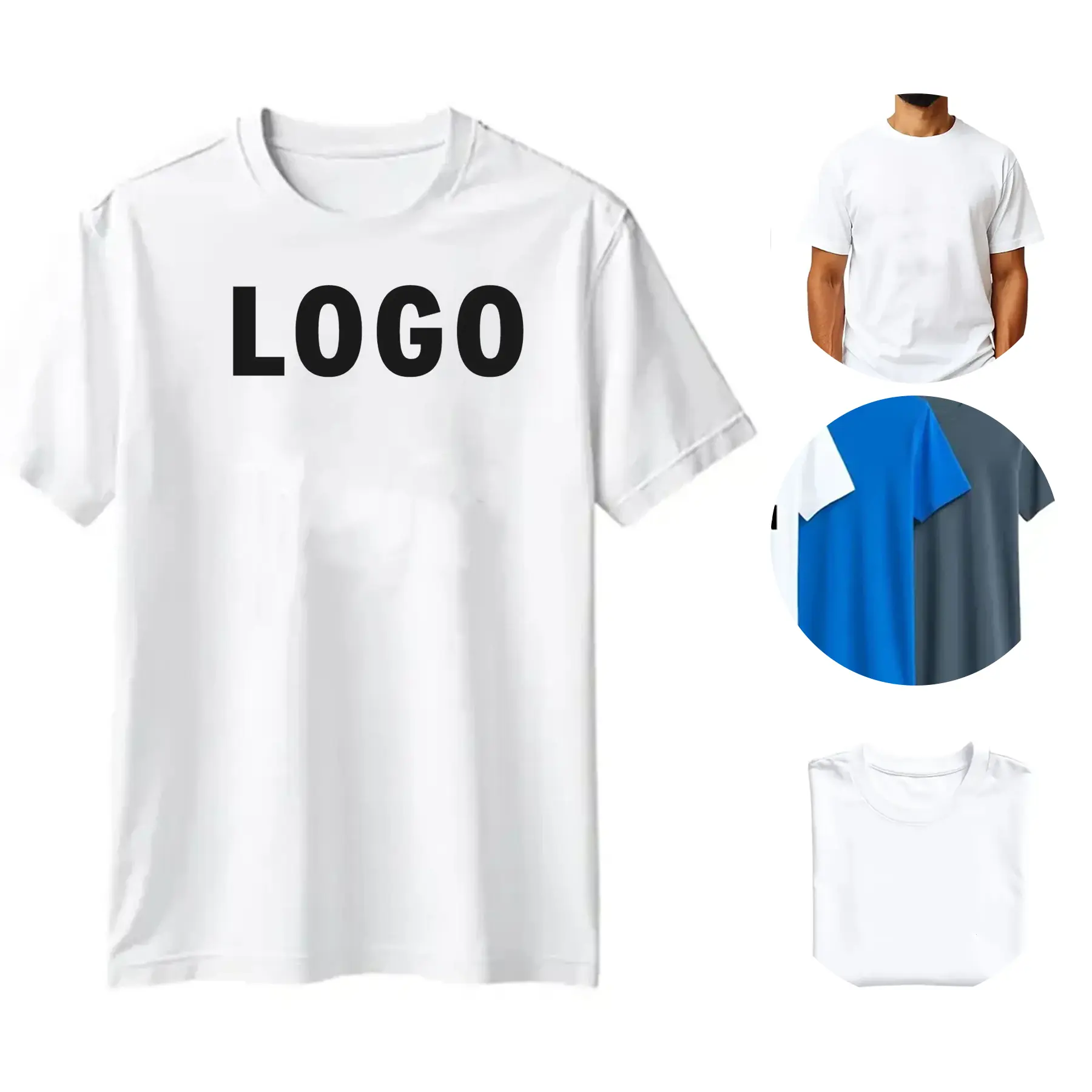 Unisex Soft Cotton Crew Neck Tee 2