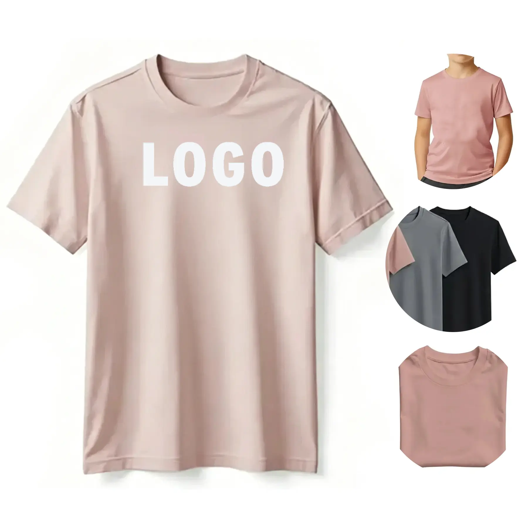 Youth Heavy Cotton T Shirt 100 Percent Cotton Classic Tee 2