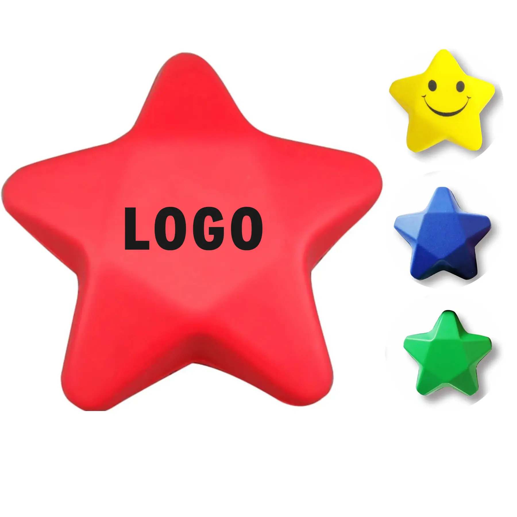 Star Shaped Stress Relief Squeeze Ball for Office Desk Relaxation 2