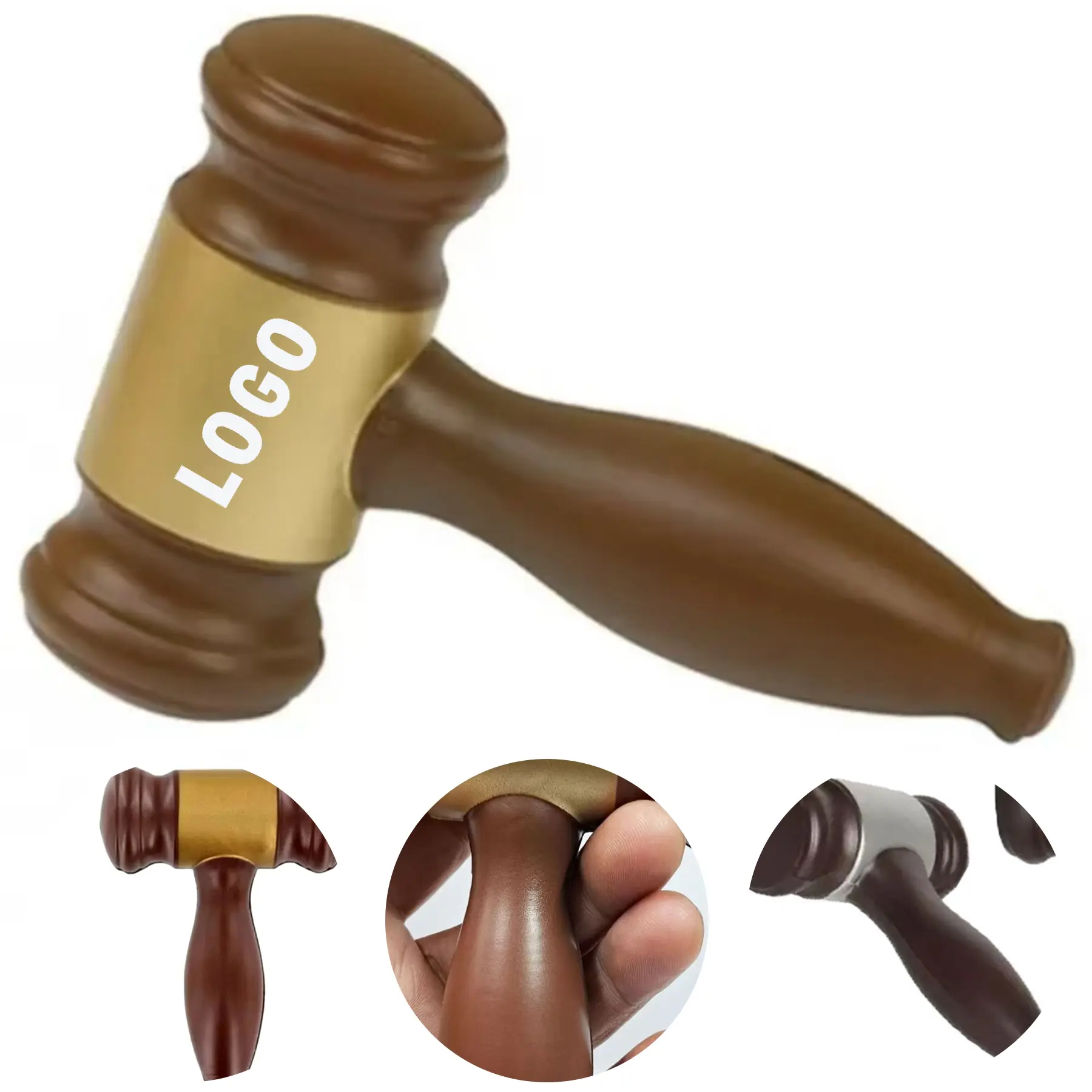 Custom Gavel Stress Reliever for Events 2