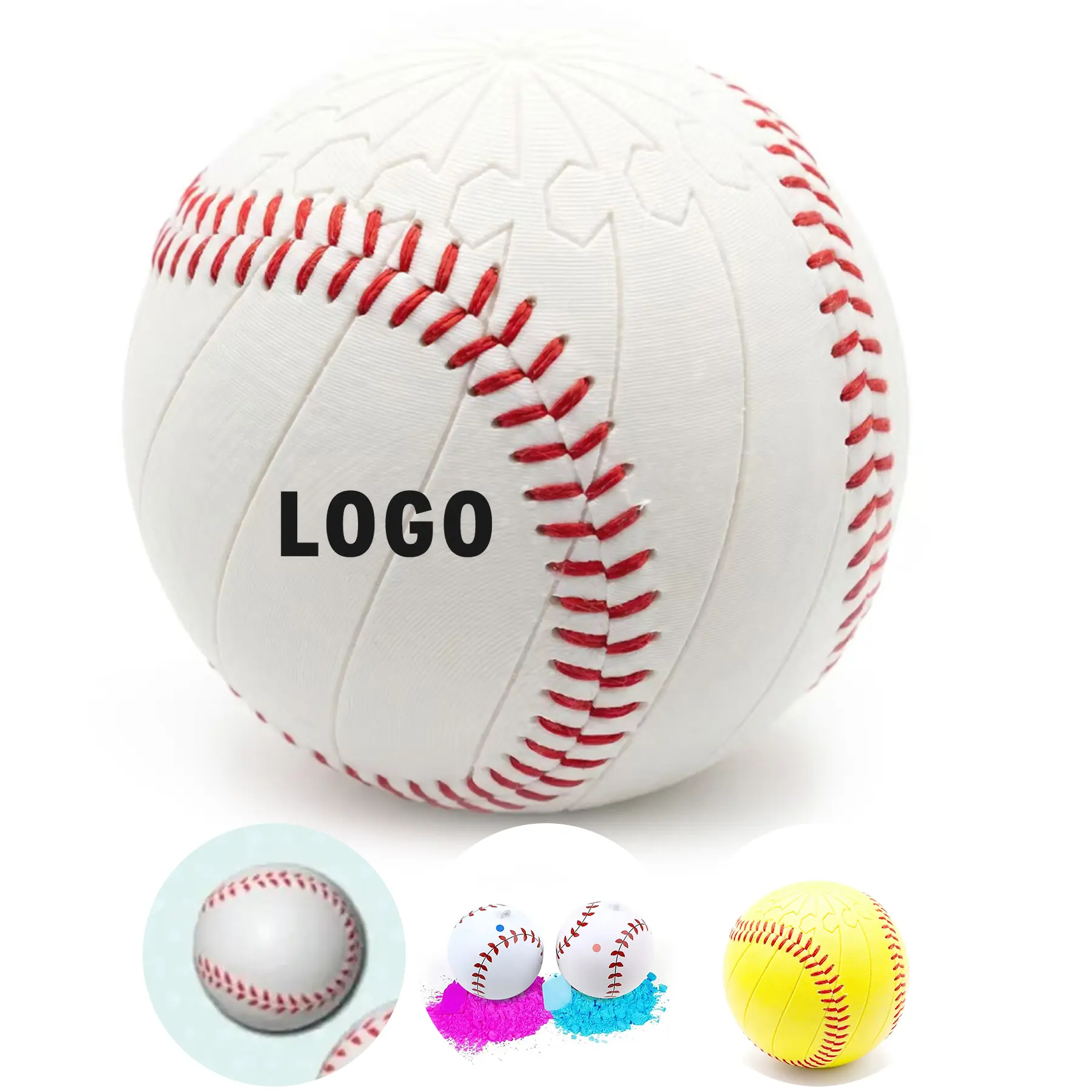Custom Logo Stress Ball Baseball Design for Team Gifts 2