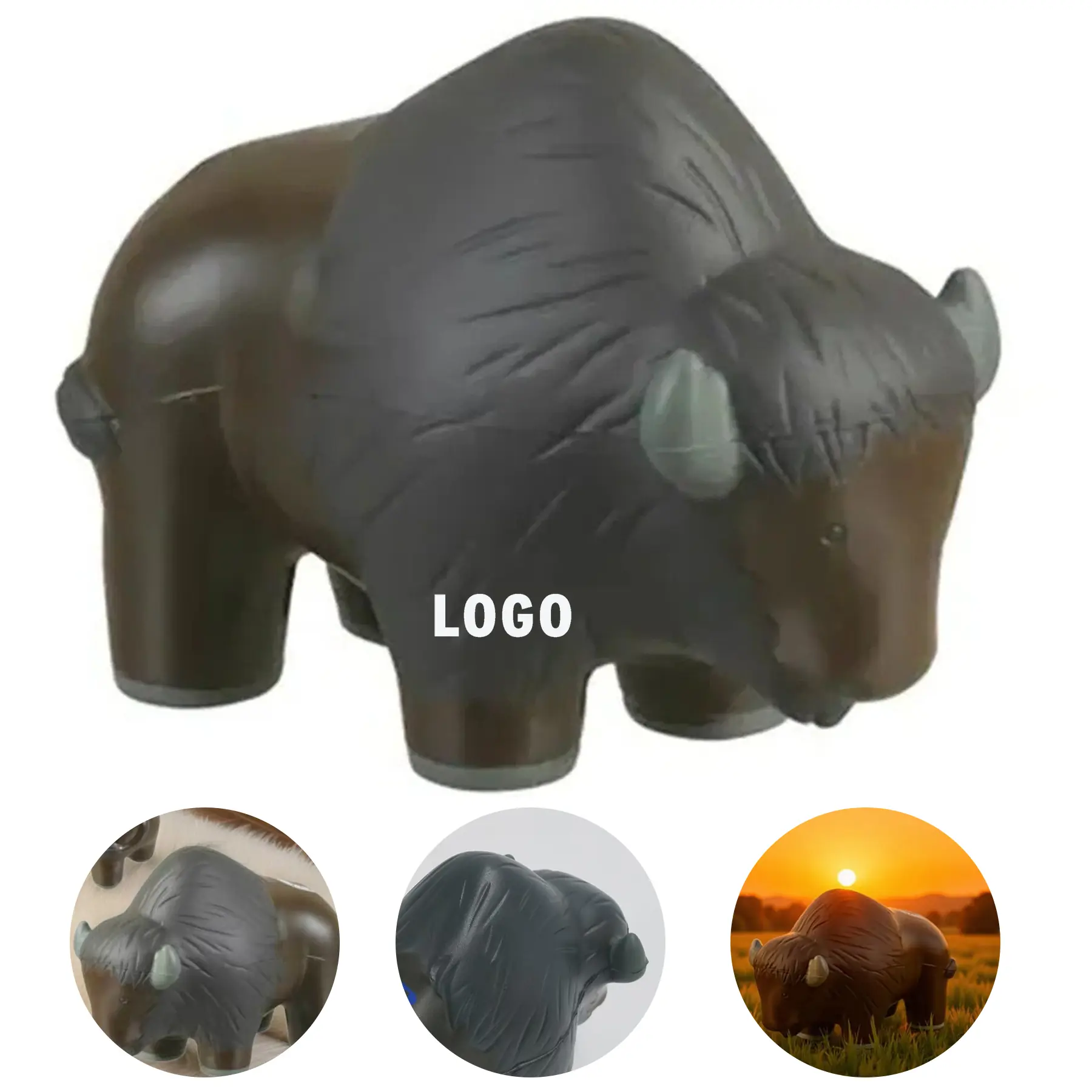 Bison Stress Squeeze Toy 2
