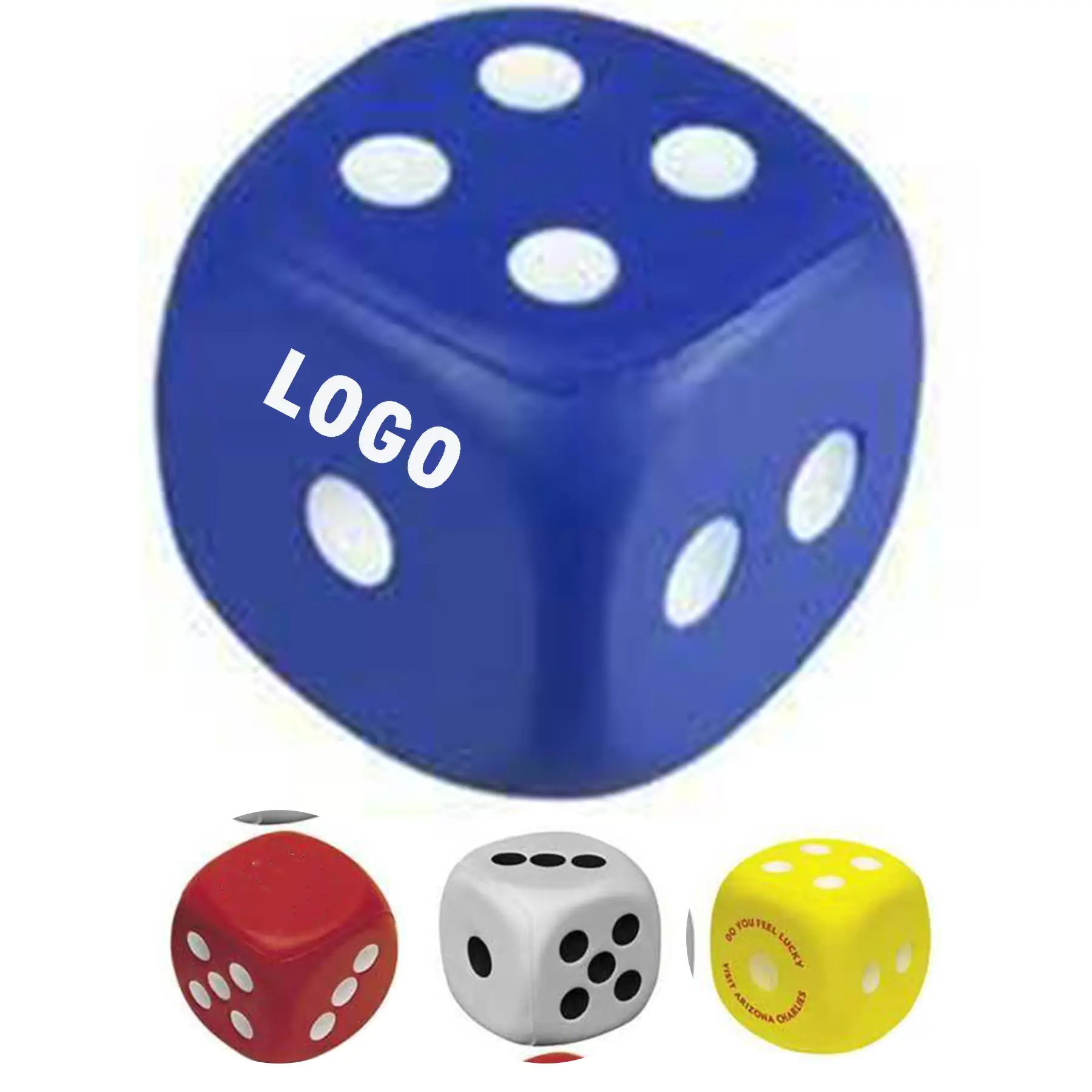 Custom Dice Stress Ball Promotional Giveaway 2