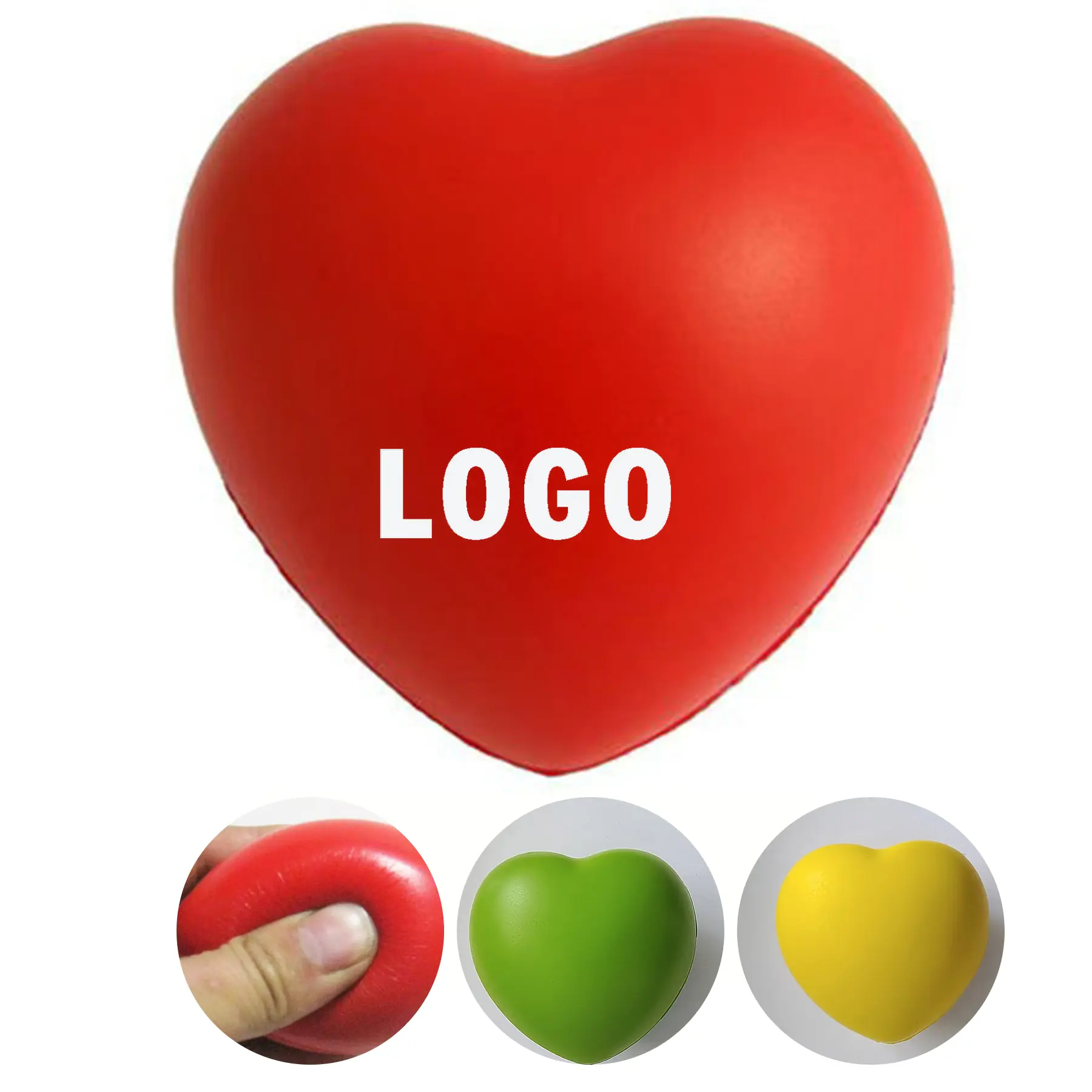 Custom Heart Stress Ball 2