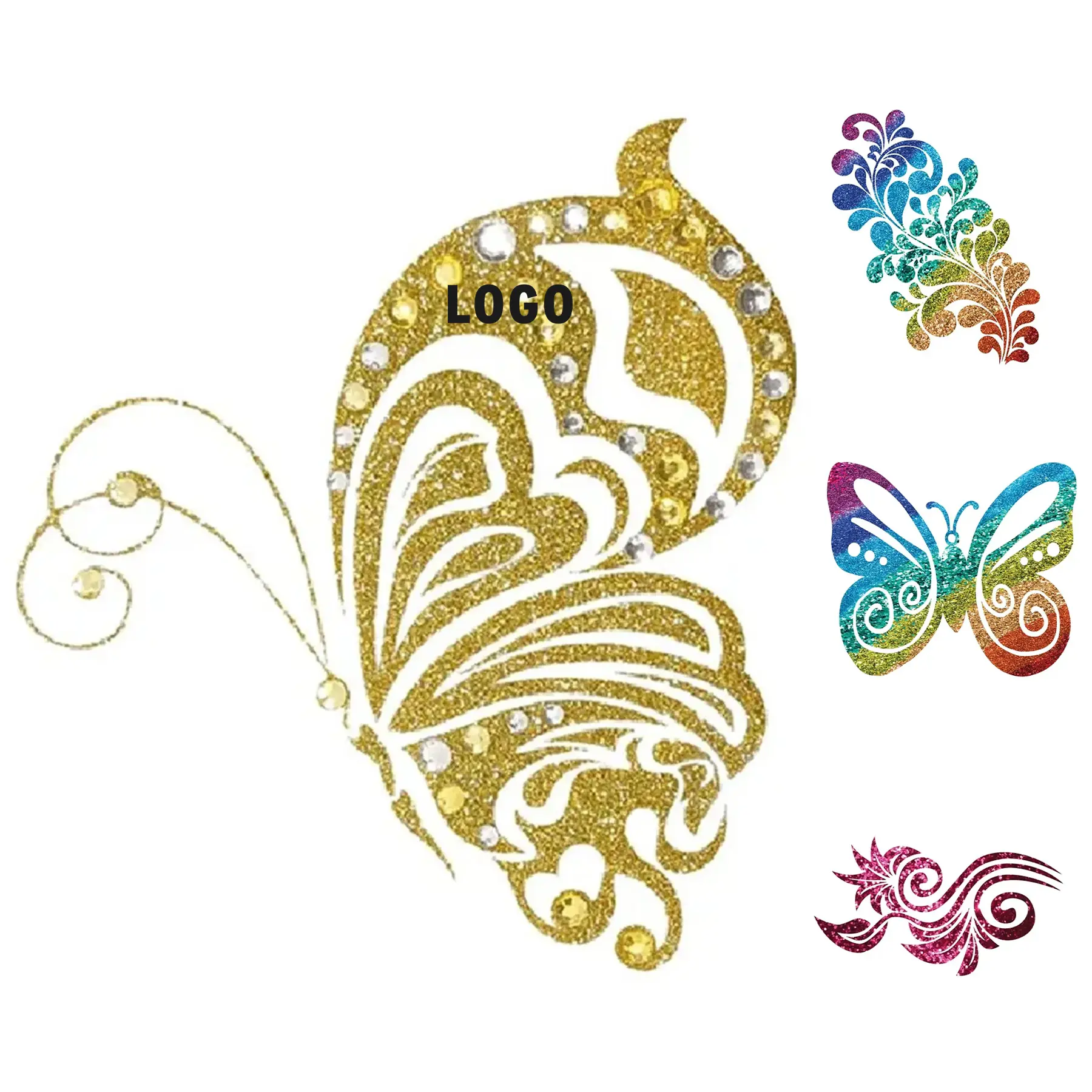 Shimmer Temporary Body Art Tattoos 2