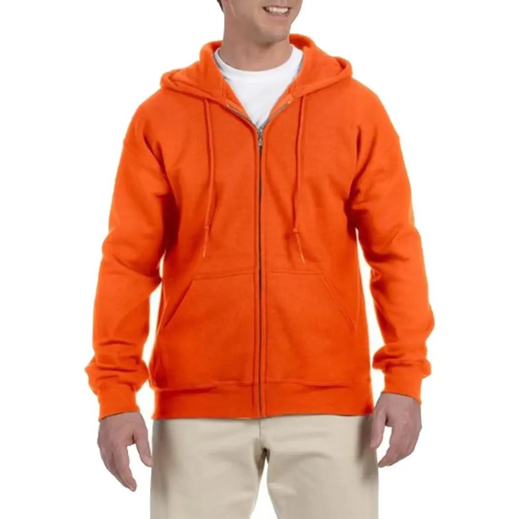 Premium Full Zip Hoodie Sweatshirt for Custom Printing