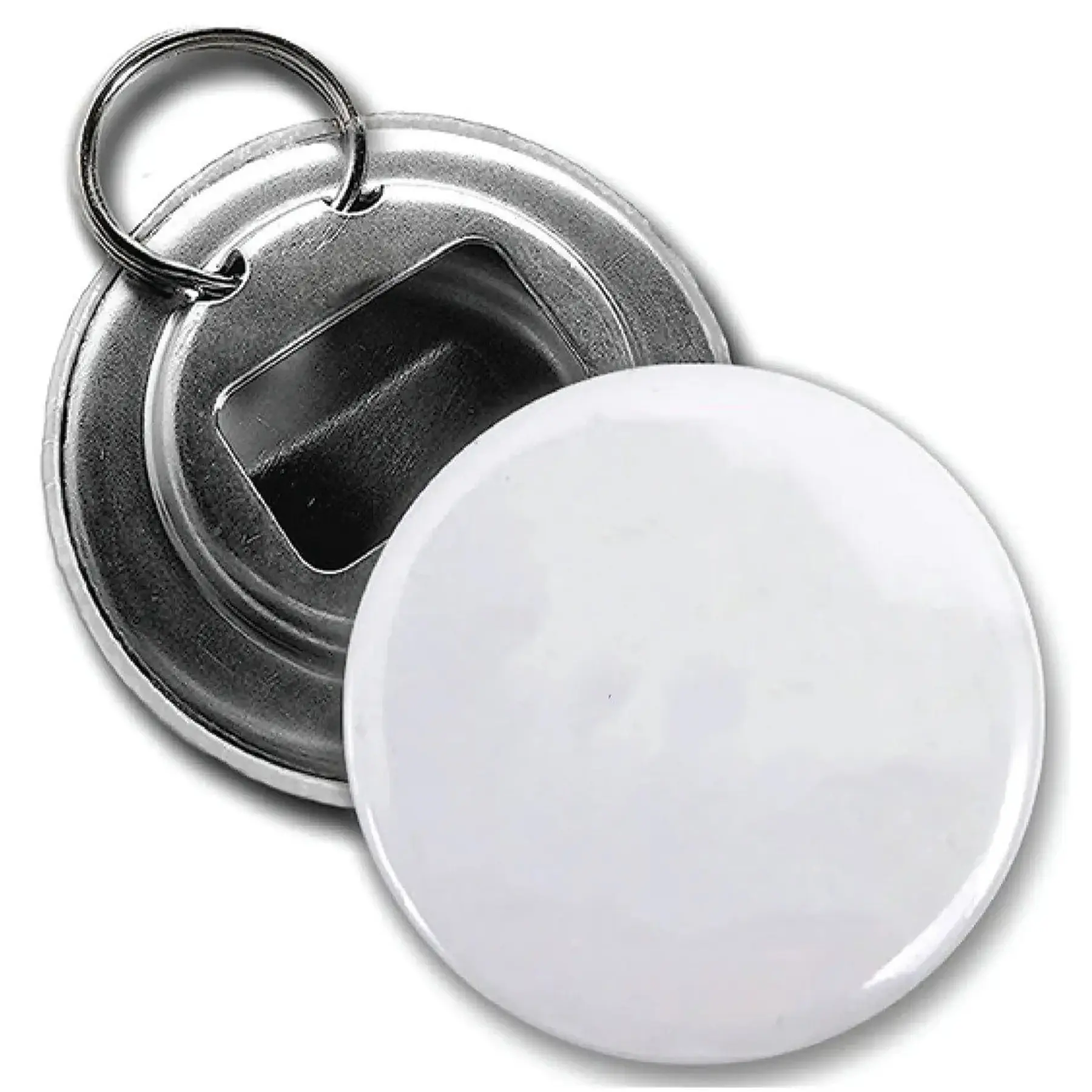 Stainless Steel Bottle Cap Opener Keychain Tool