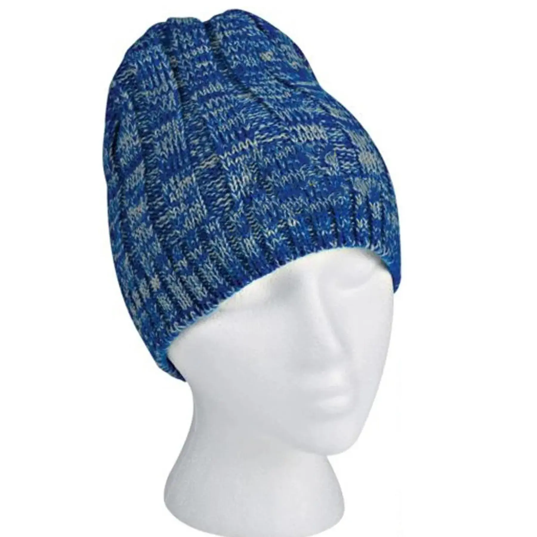 Classic Chunky Knit Beanie Hat Warm Winter Cap