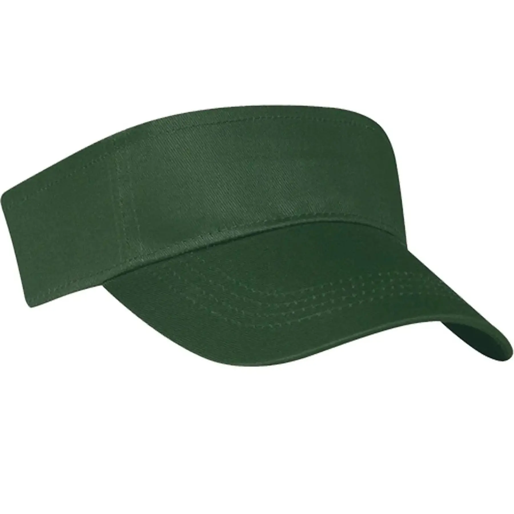 Custom Embroidered Cotton Twill Visor Hat Adjustable Strap