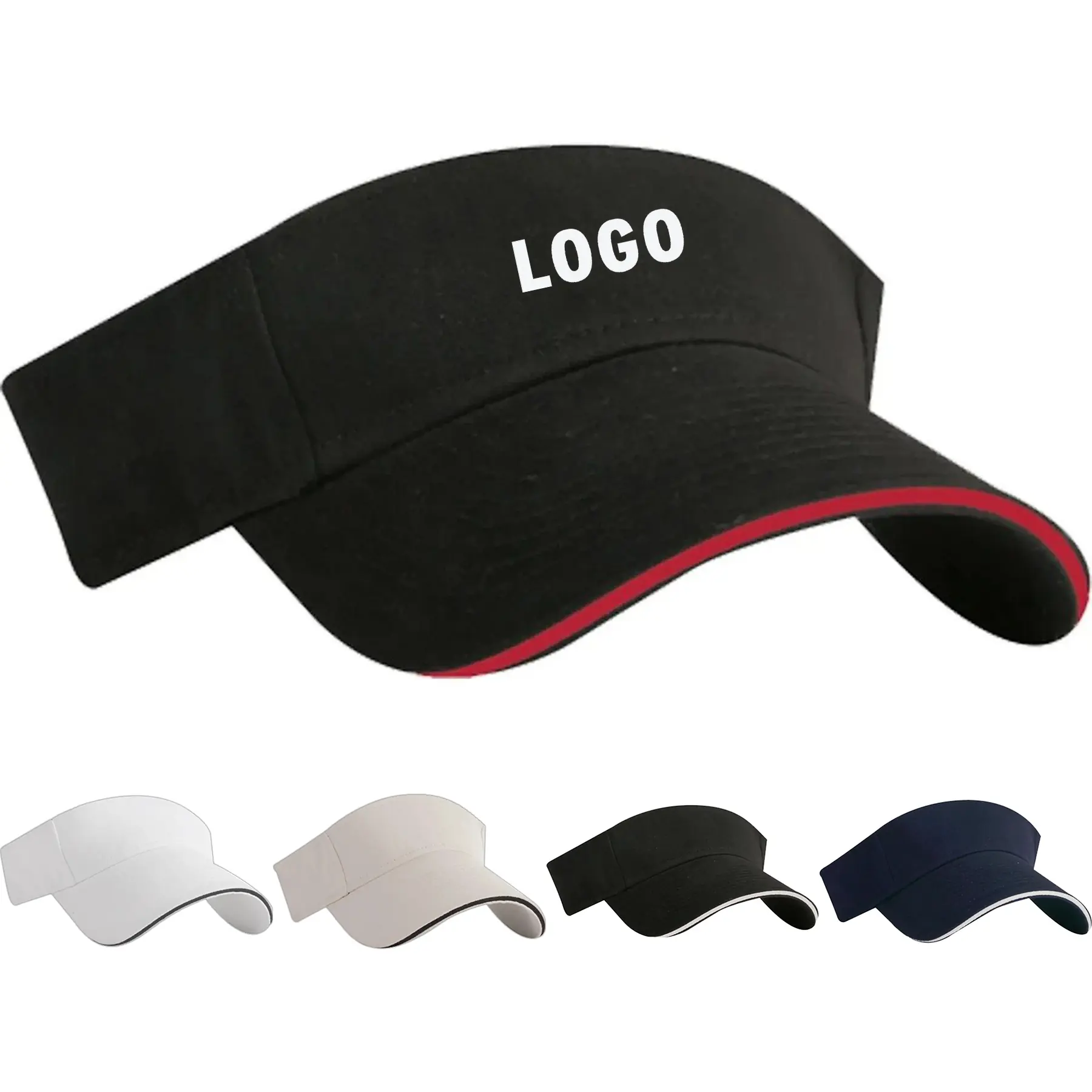 Classic Cotton Twill Adjustable Visor 2