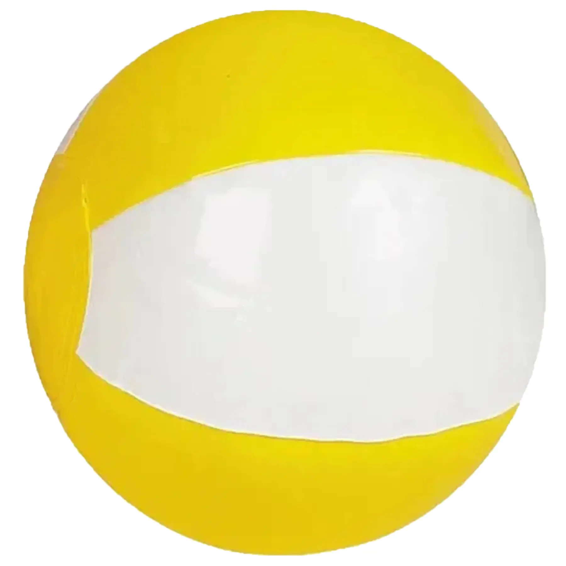 Classic Two-Tone Beach Ball Toy for Outdoor Fun