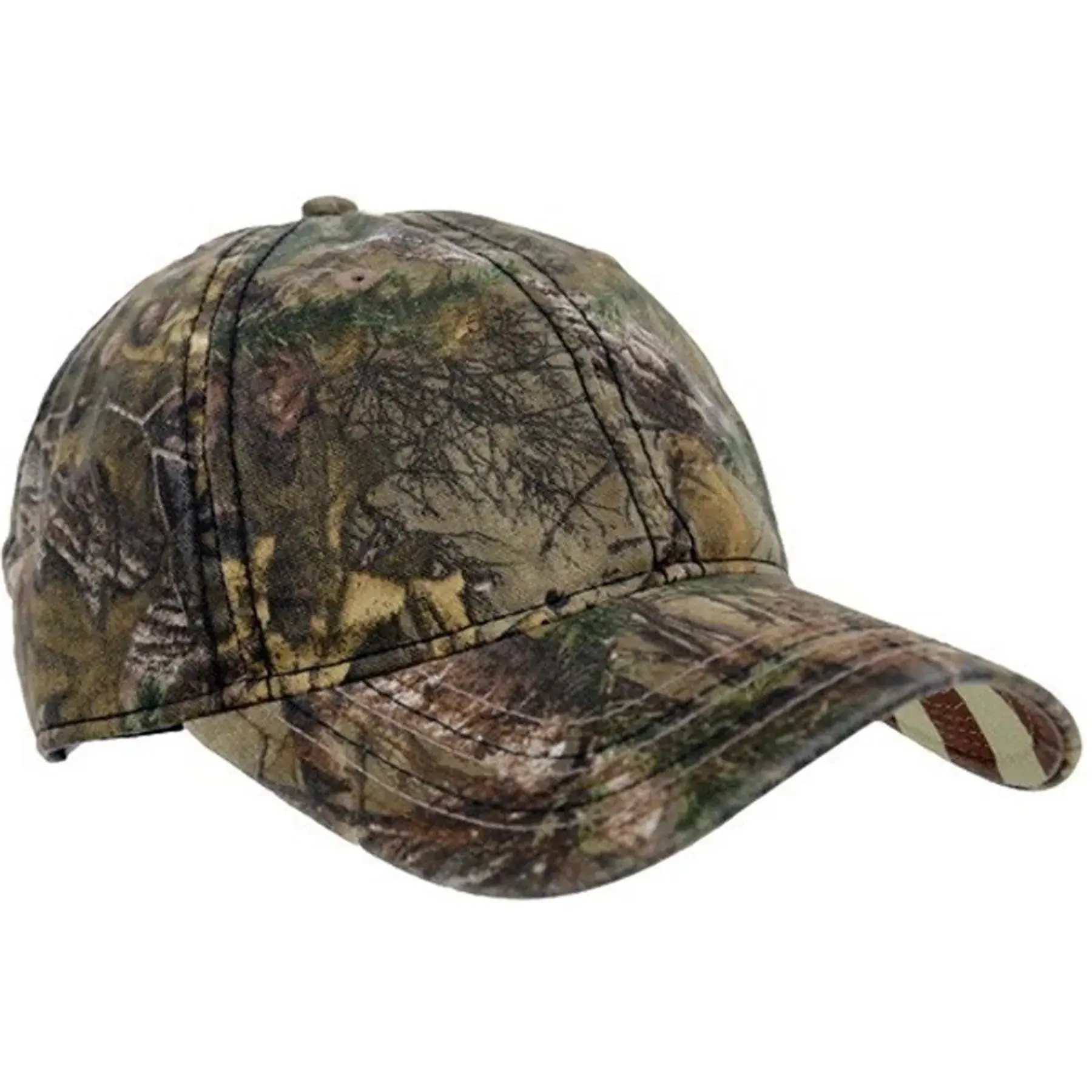 Tactical Camo Hat Stars Stripes Underbrim