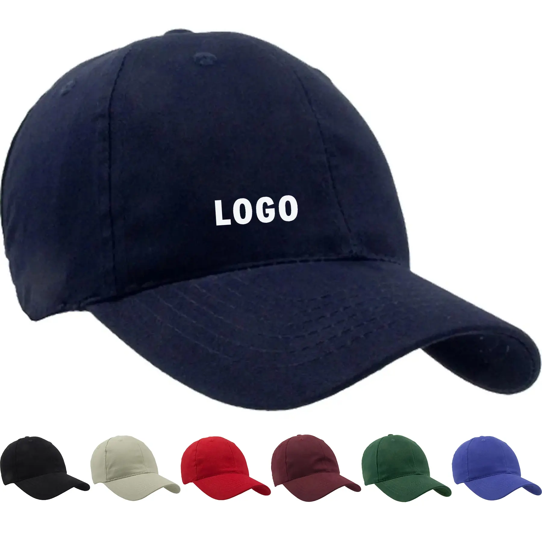 Classic Unstructured Soft Cotton Cap 2