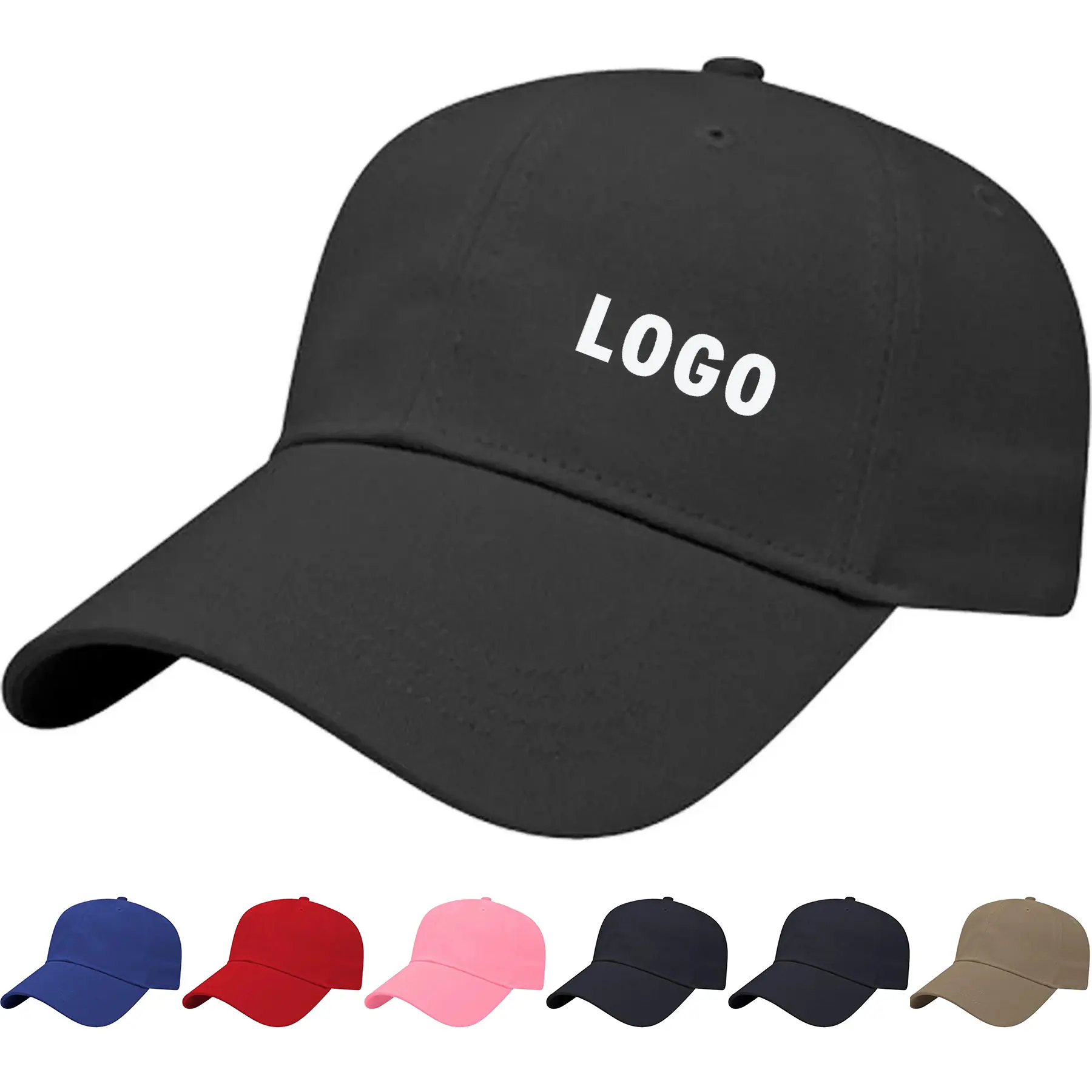 Youth Structured Cap Hook Loop Strap 2