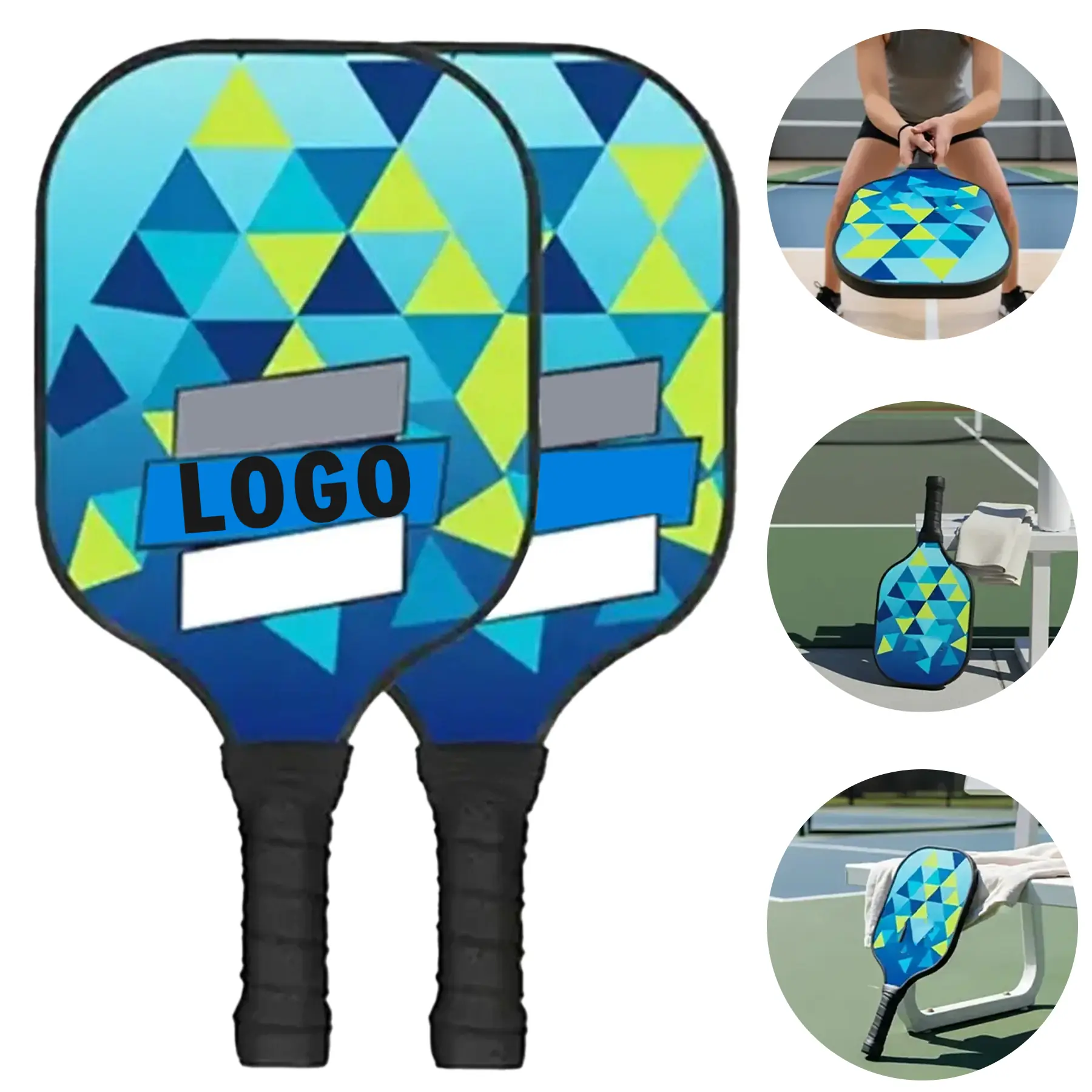 Elite Fiberglass Pickleball Paddle, Powerful Shots 2