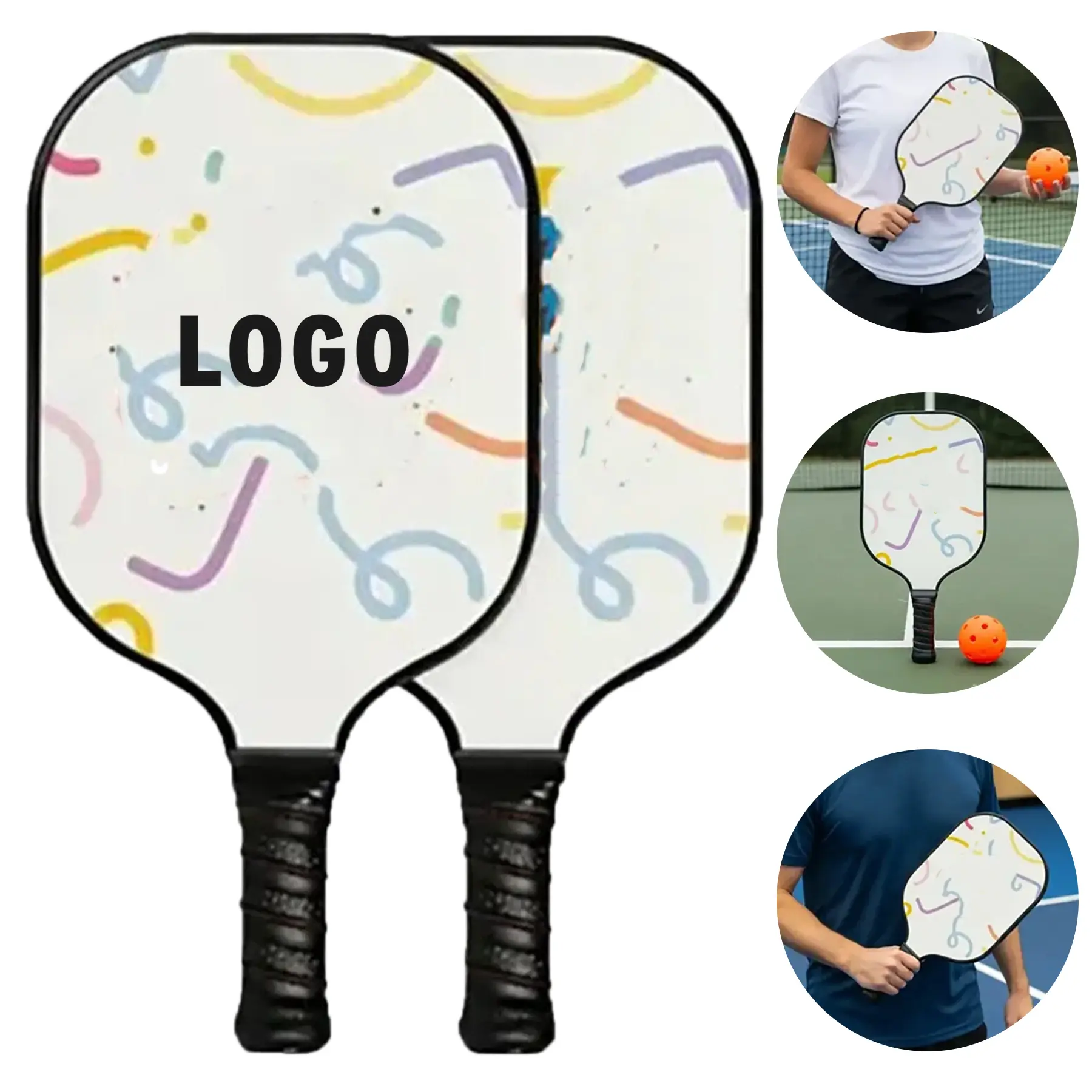 Advanced Carbon Fiber Junior Pickleball Paddle Youth Series 2
