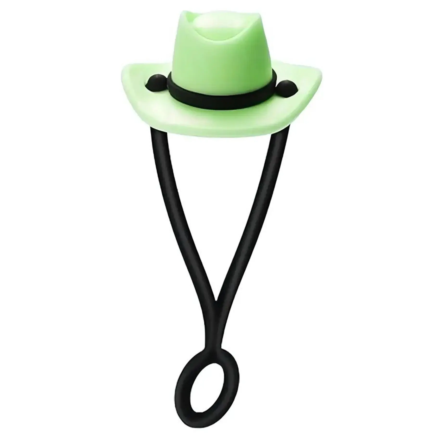 Cowboy Hat Silicone Straw Covers Tumblers