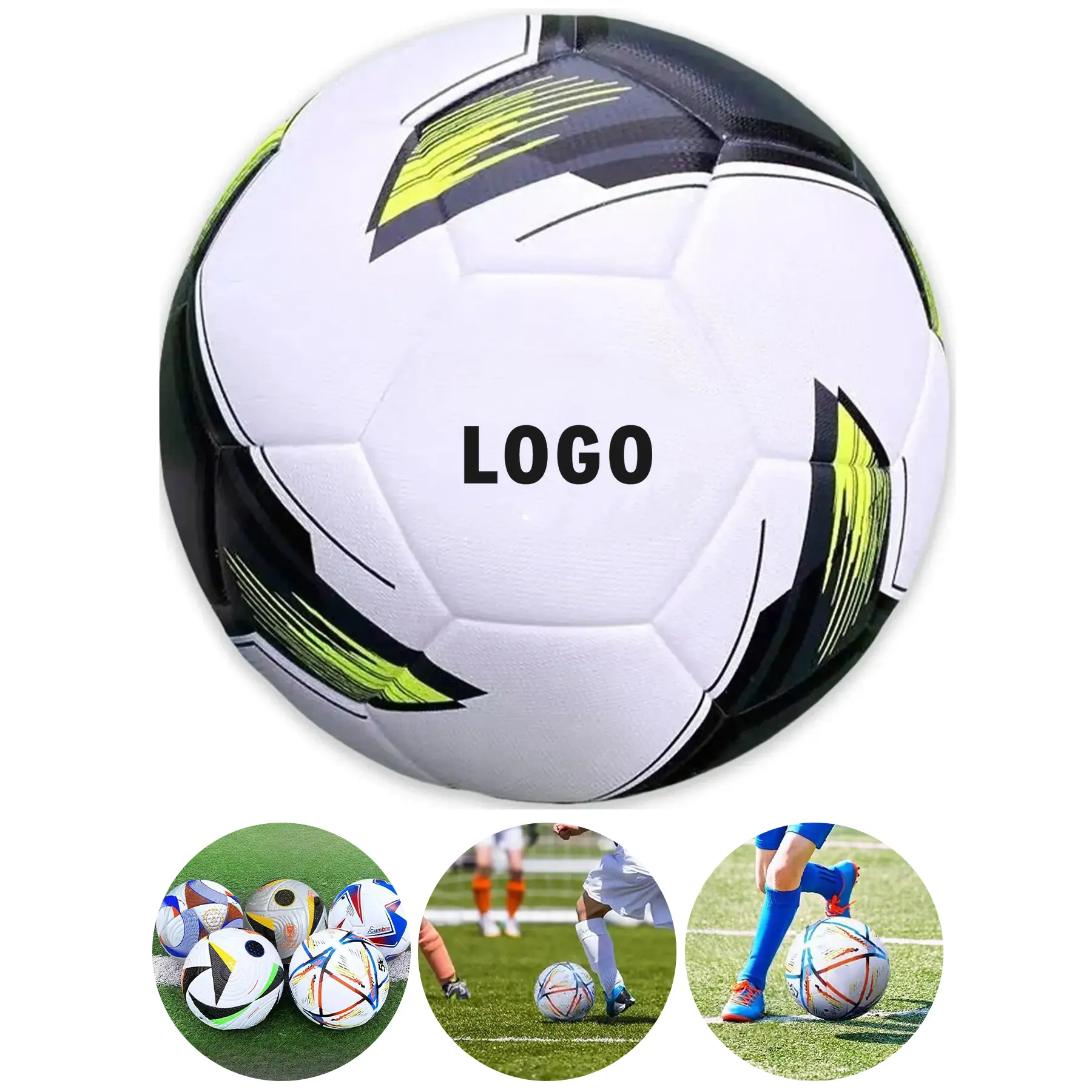 Tournament Grade Elite Match Soccer Ball Premium PU Construction 2