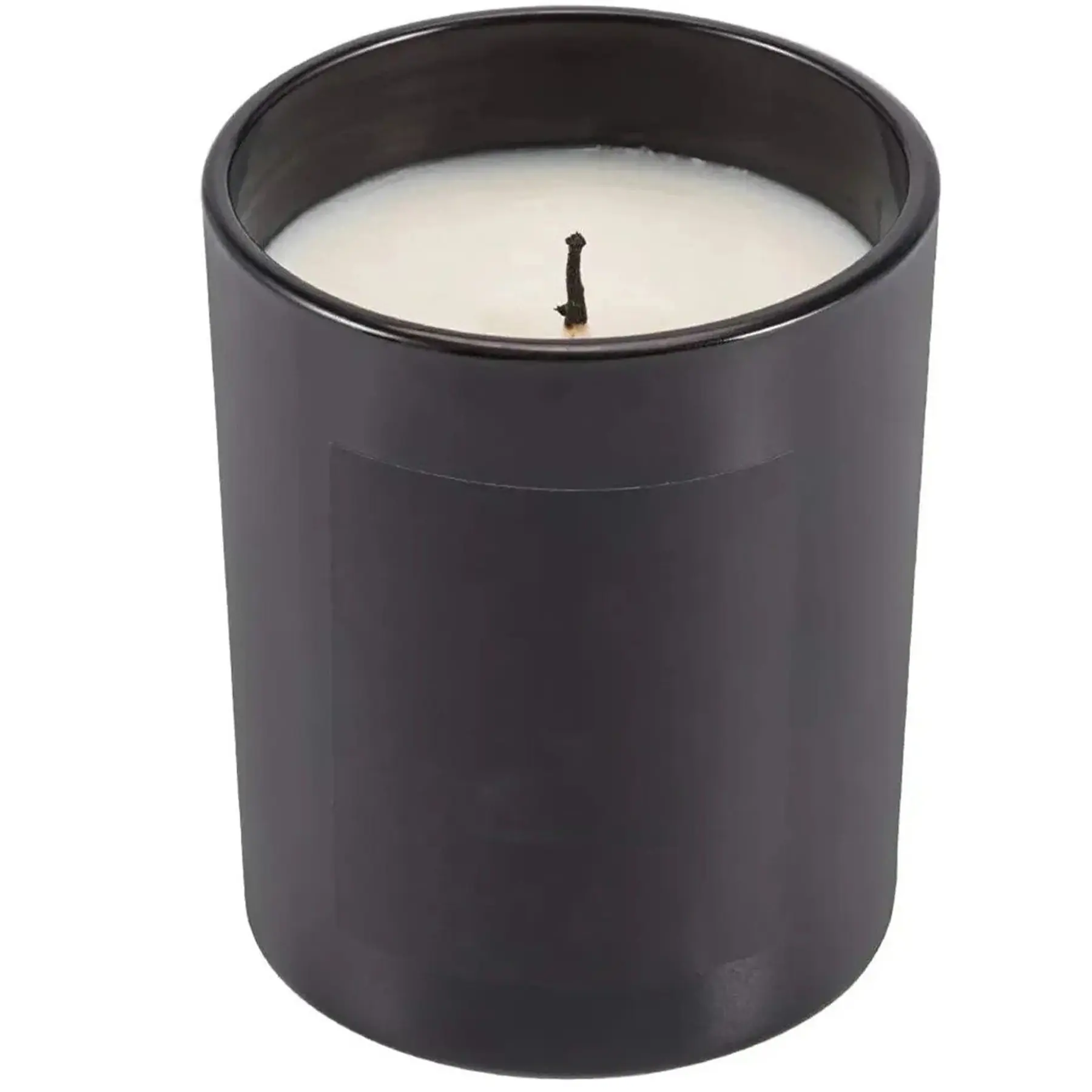 Natural Soy Wax Aromatherapy Candle Gift Set Scented Black Glass Jar