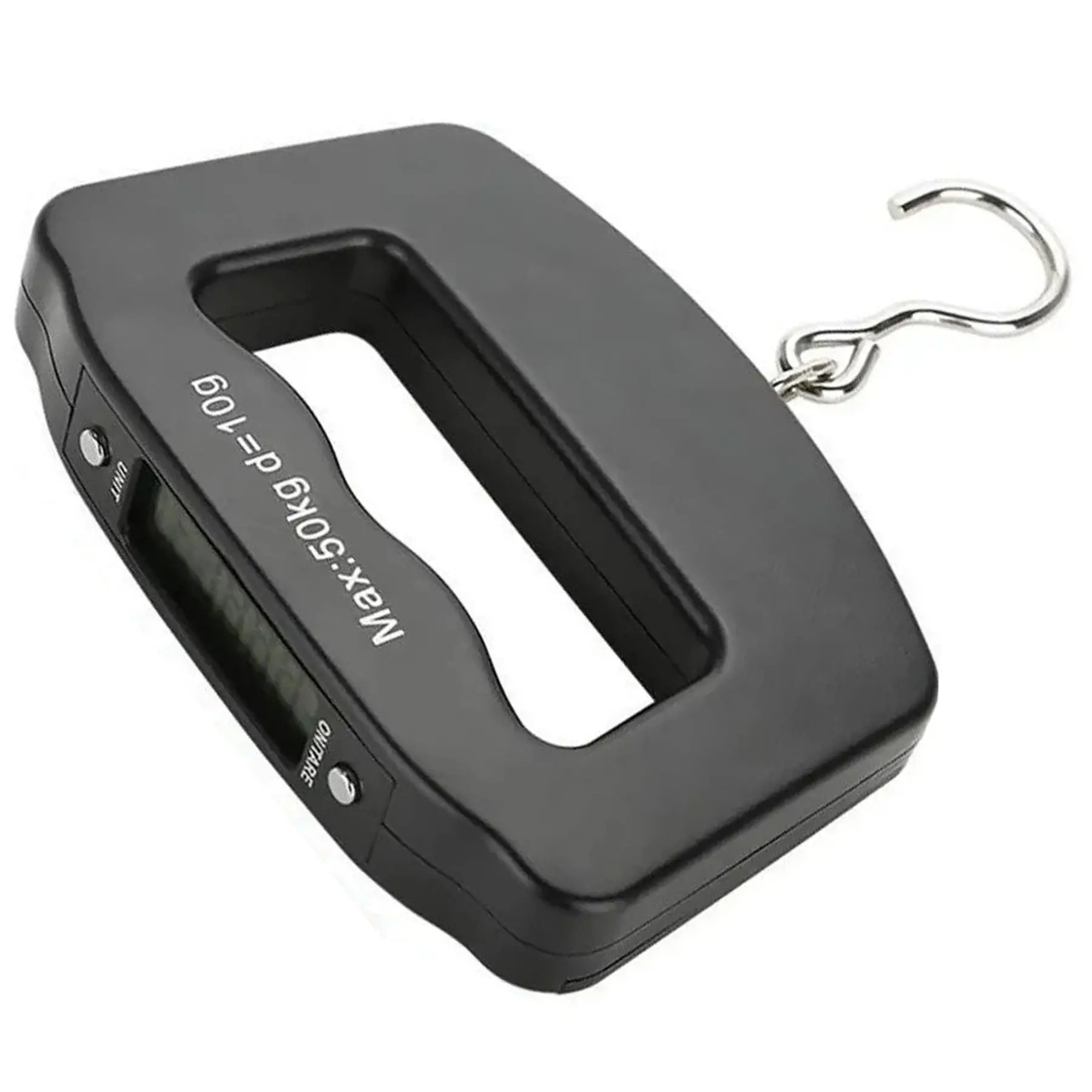 Digital Travel Luggage Scale, Portable Weighing Device with LCD Display, 100lb Capacity