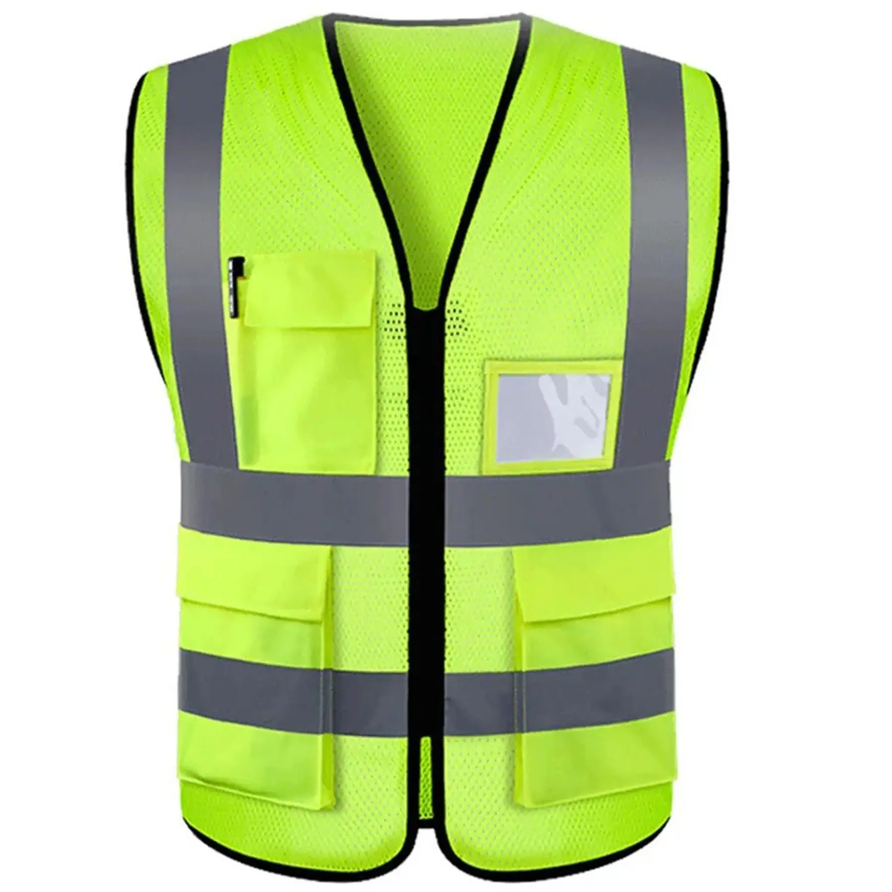 High Visibility Reflective Safety Vest Construction Crew