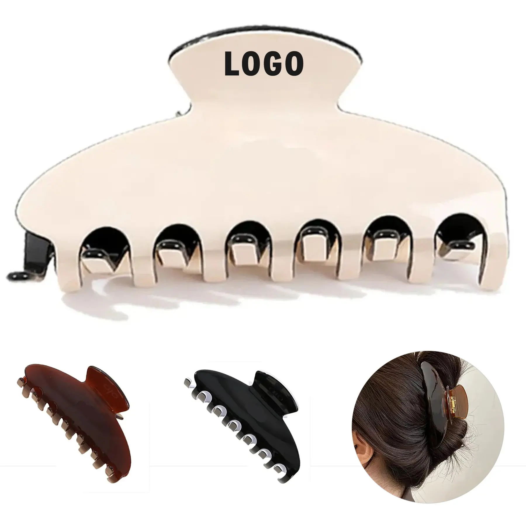 Personalized Promotional Hair Claw Clip 2