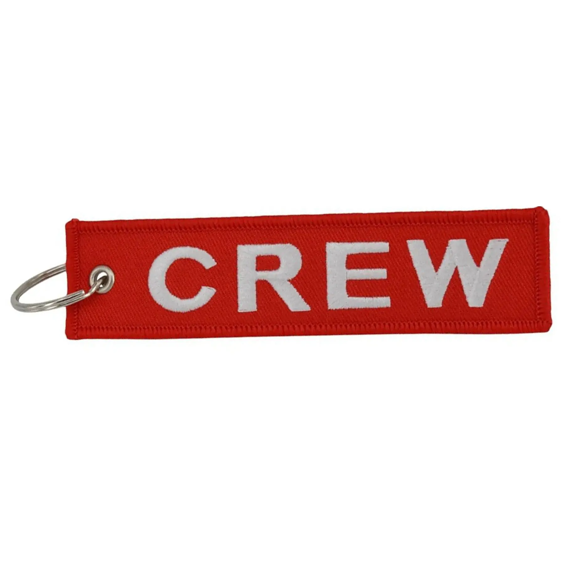 Custom Embroidered Keychain Tags Double Sided Personalization