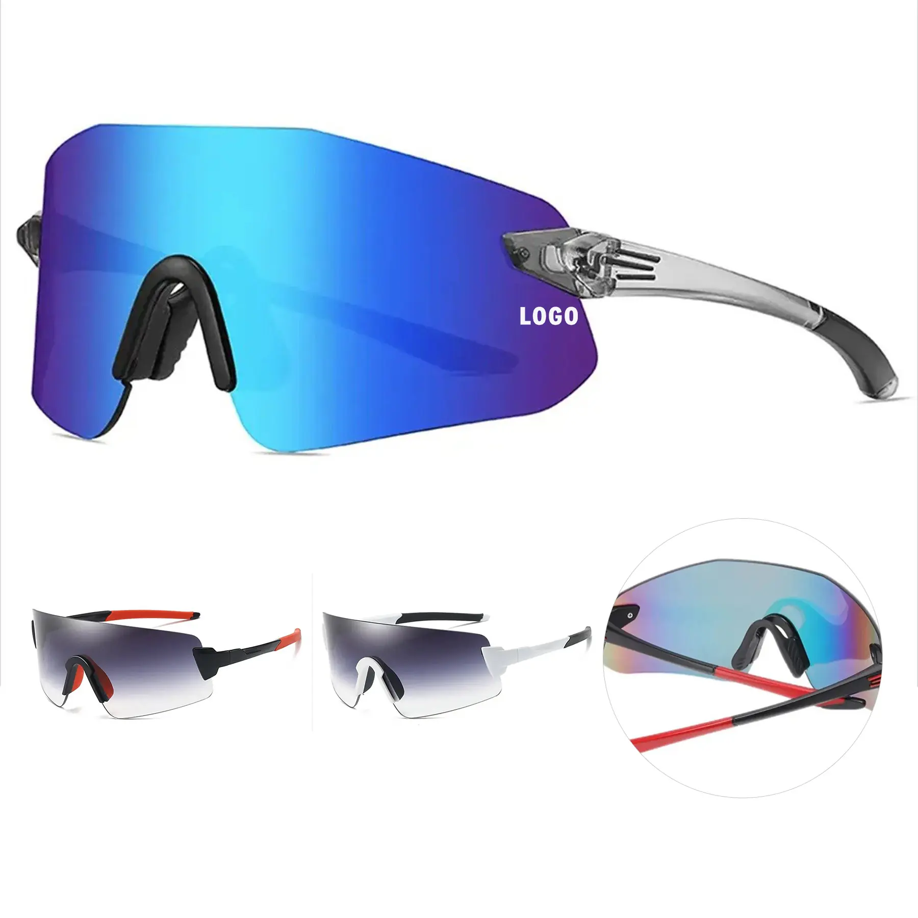 Polarized Outdoor Sports Goggles Anti Fog UV Protection for Skiing Cycling 2