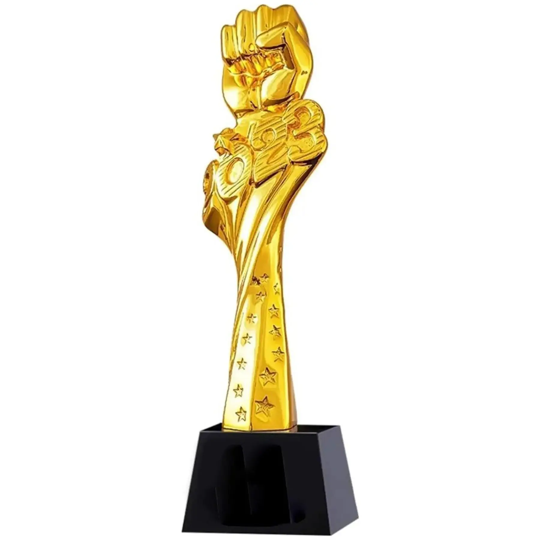 Gold Plated Resin Championship Trophy Customizable Award