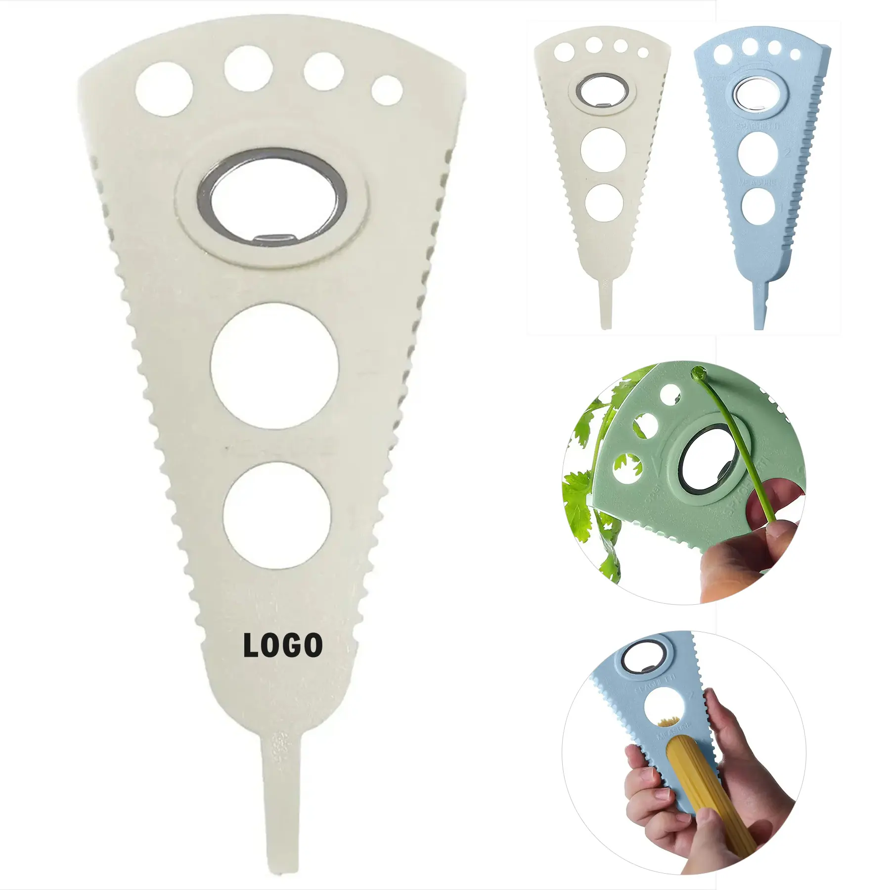 Multipurpose Kitchen Gadget Bottle Opener Pasta Measurer 2