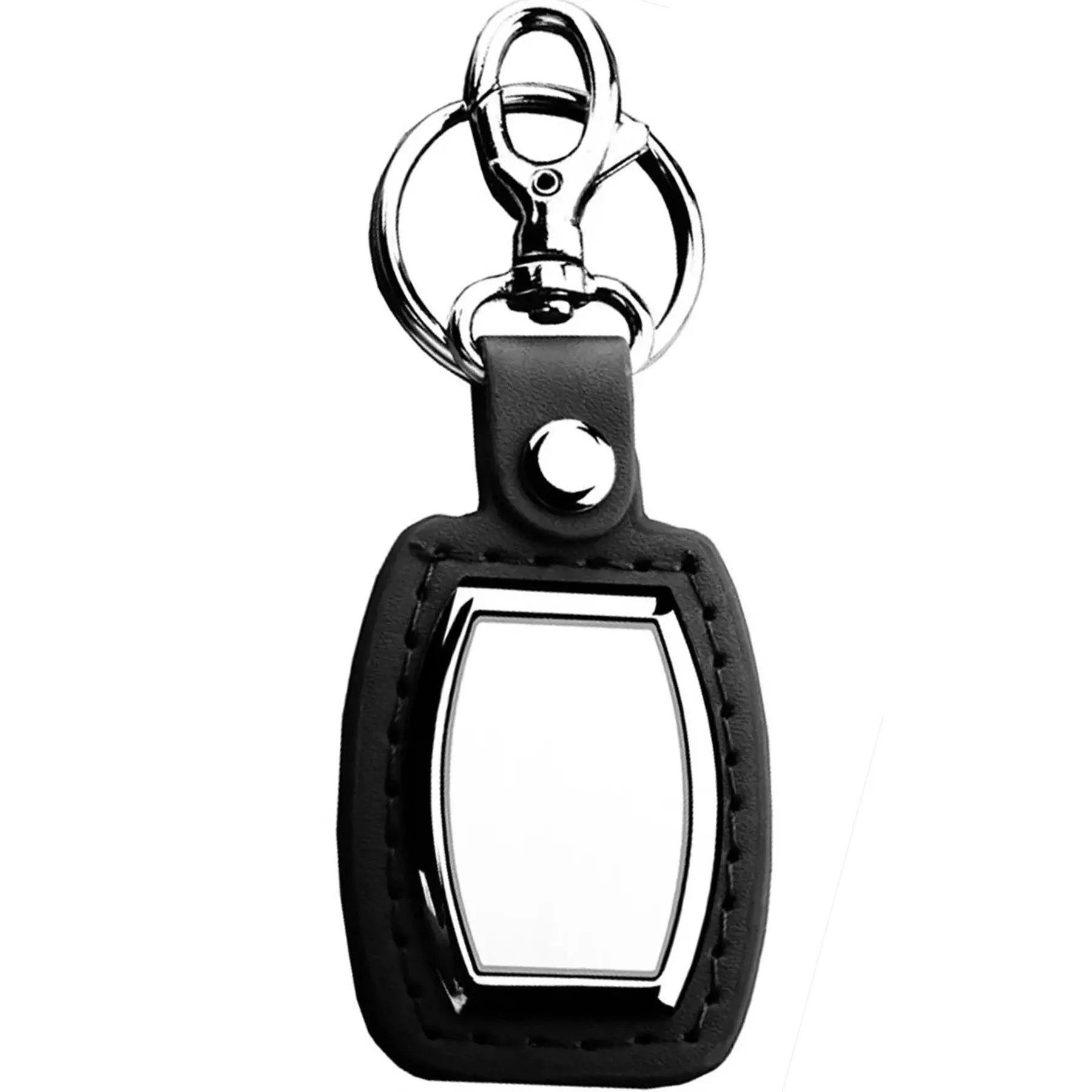 Custom PU Leather Keychain Lanyard Set