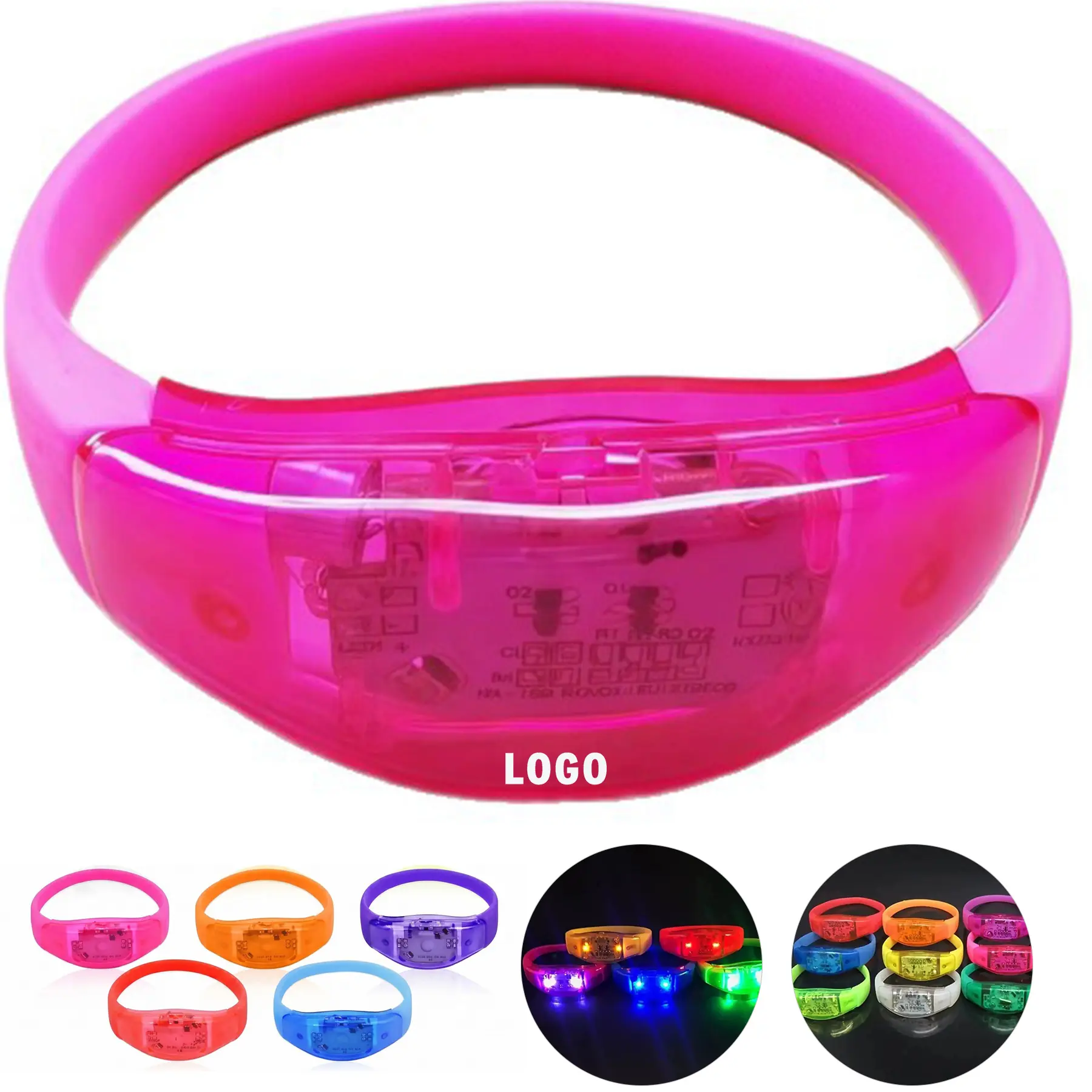 LED Flashing Wristbands Bulk Event Glow Party Accessories 2