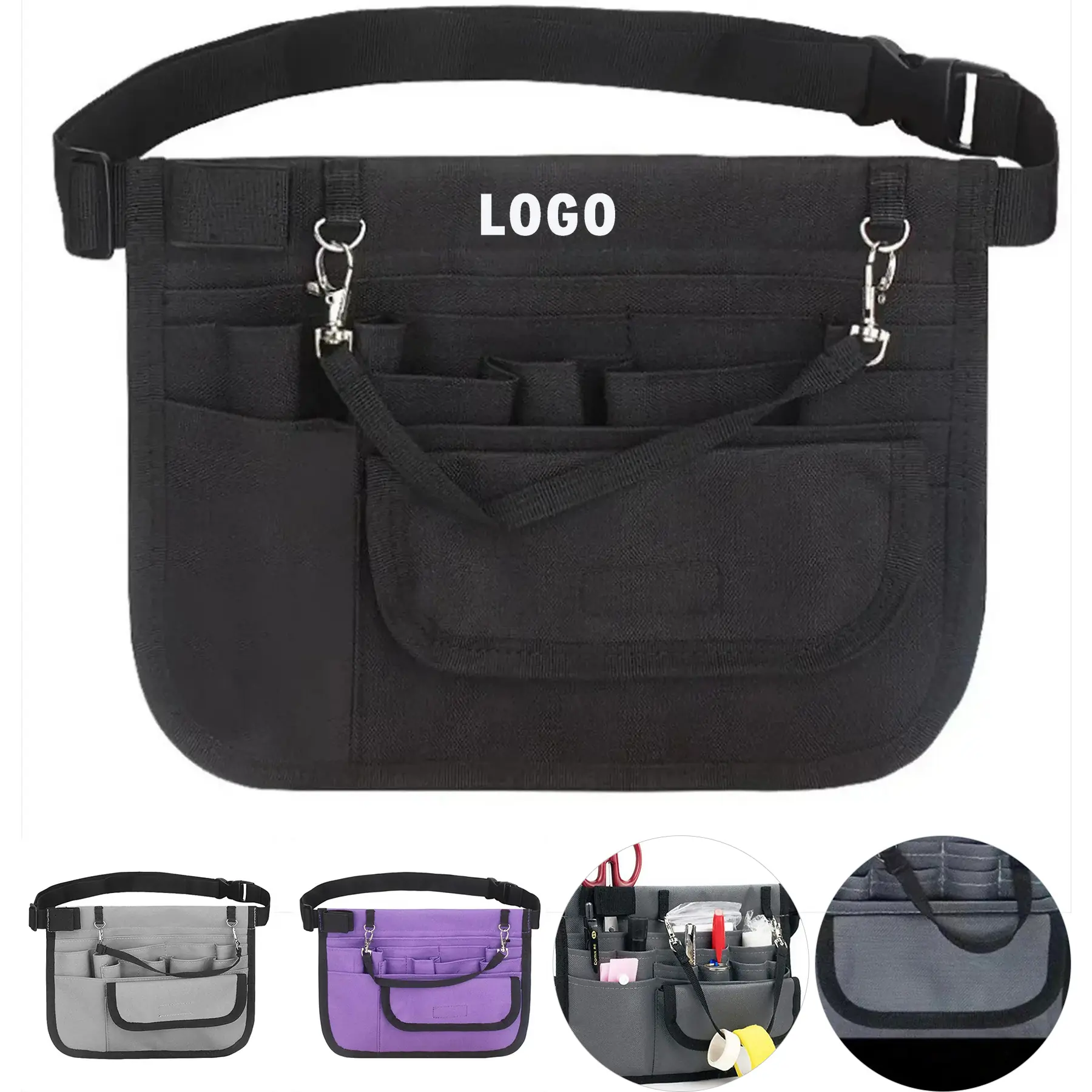 Nurse Utility Belt with Multi Pocket Waist Organizer 2
