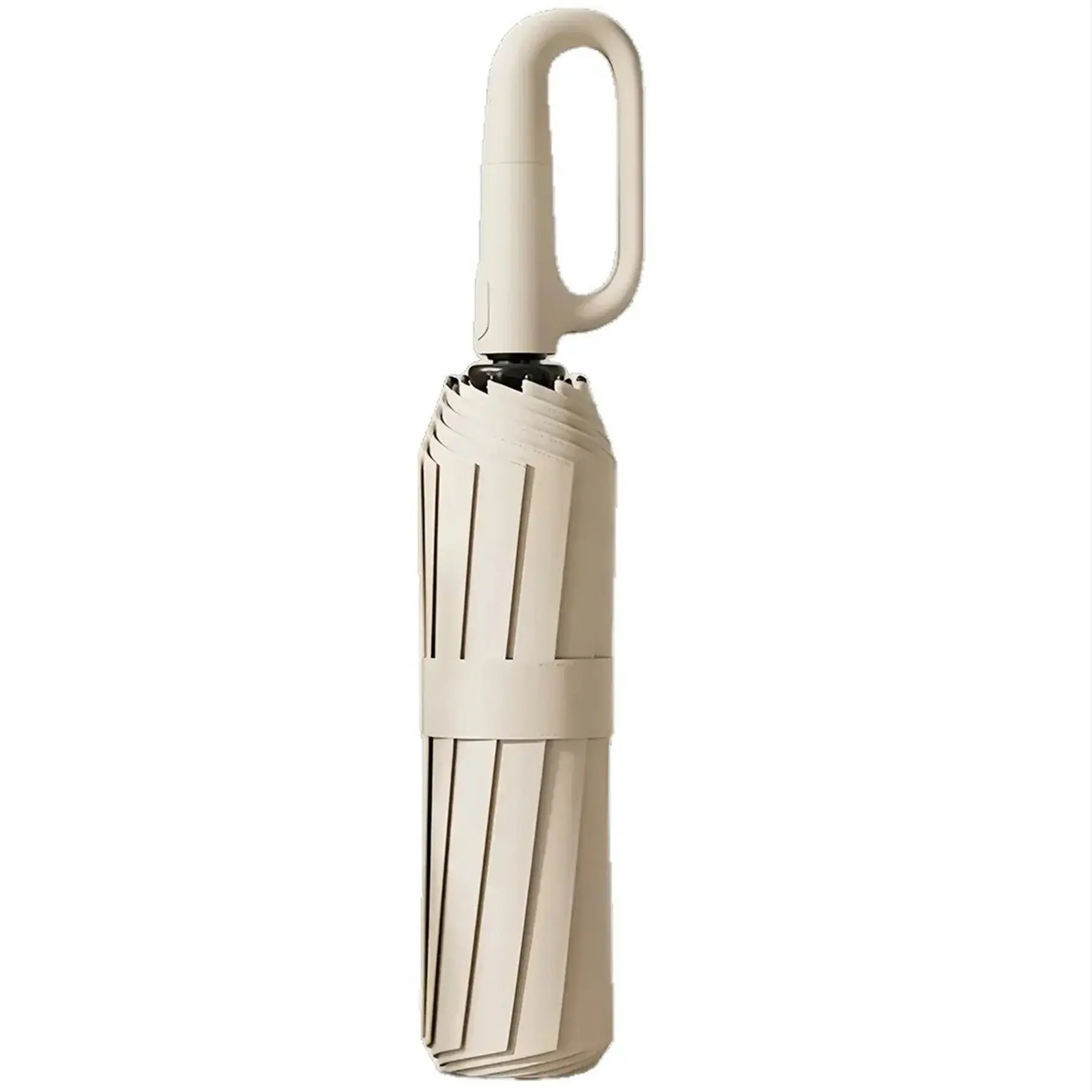 Portable Windproof Storm Resistant Folding Umbrella Hook Handle