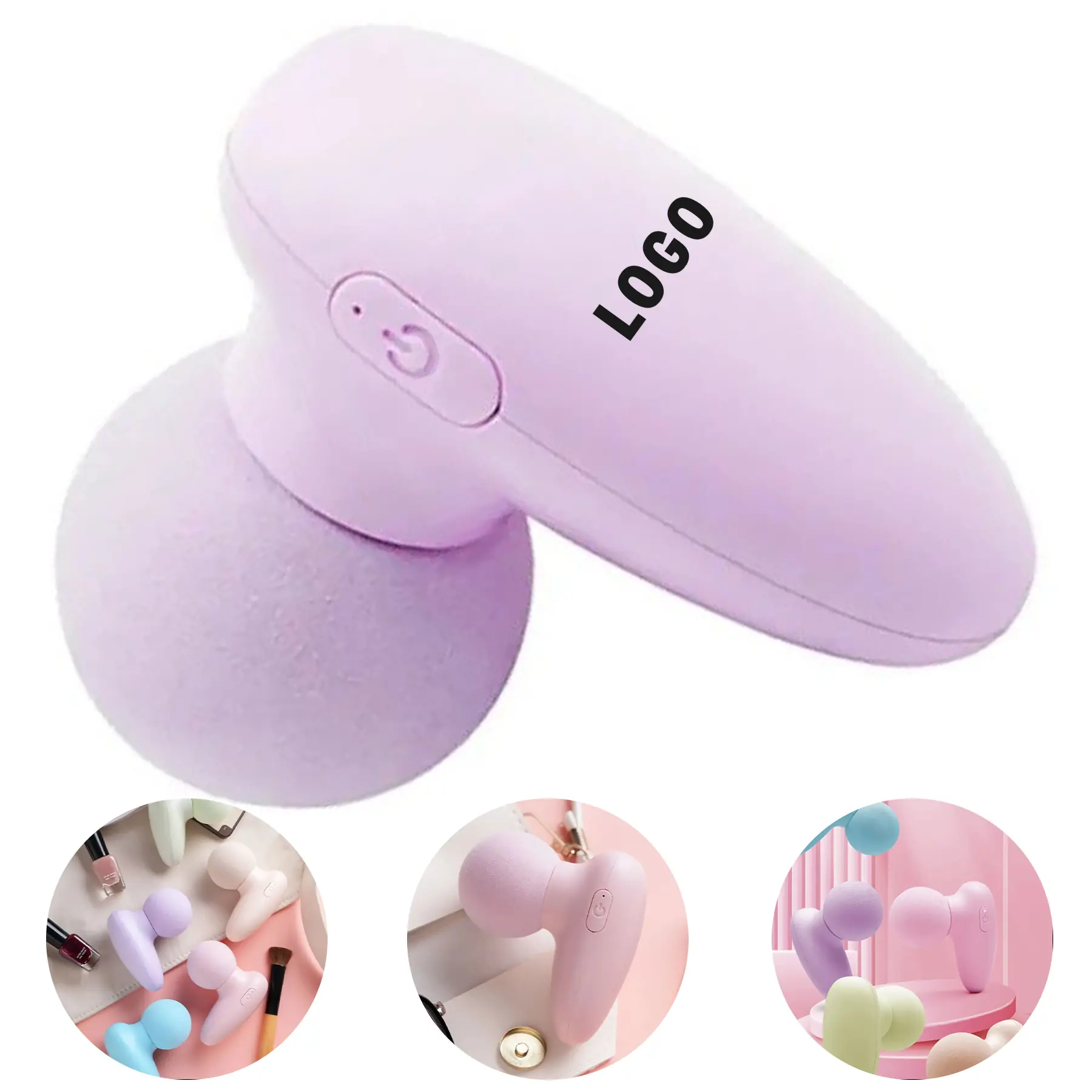 Compact USB Massage Gun Portable Deep Muscle Relaxation 2