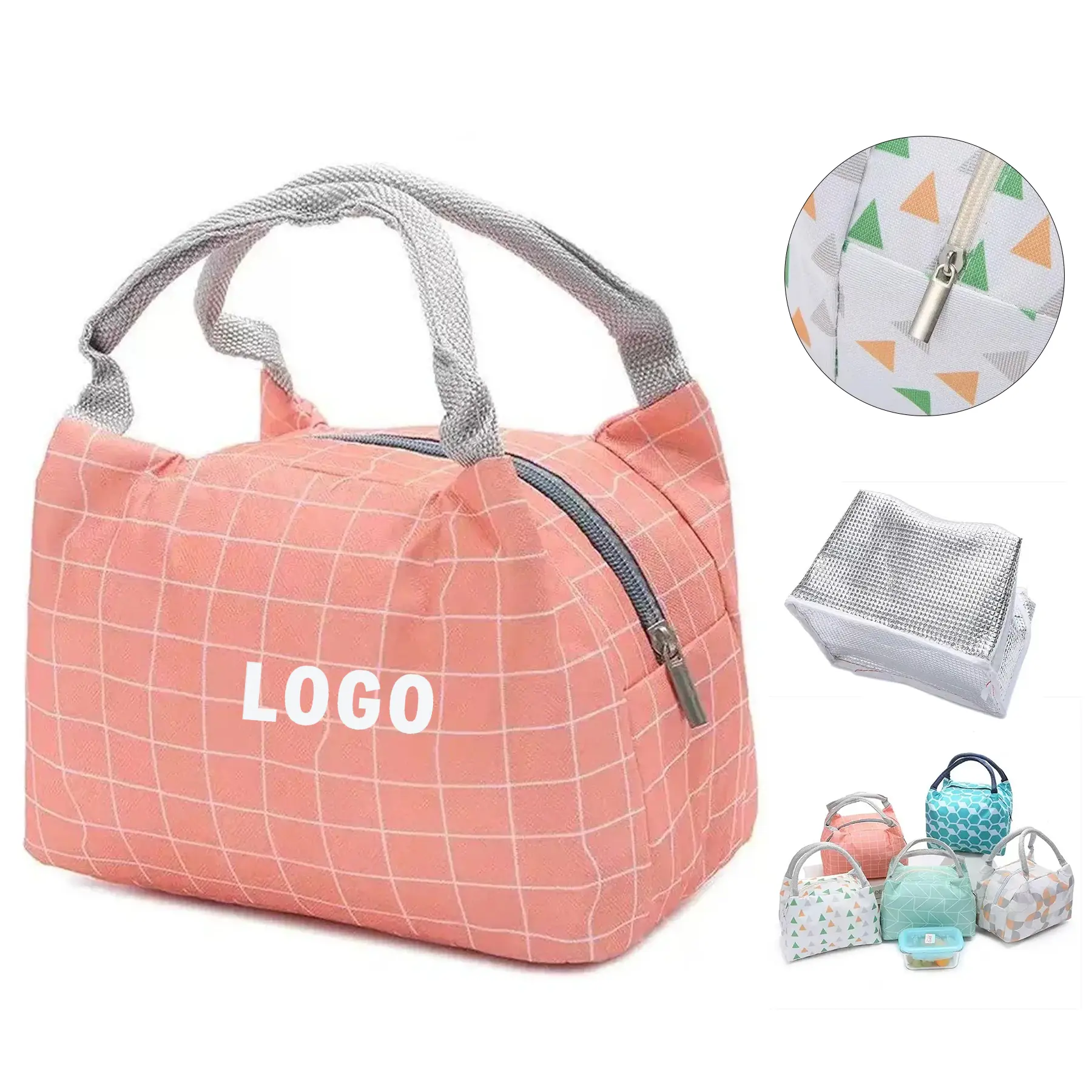 Sturdy Thermal Lunch Cooler Bag Work Travel 2