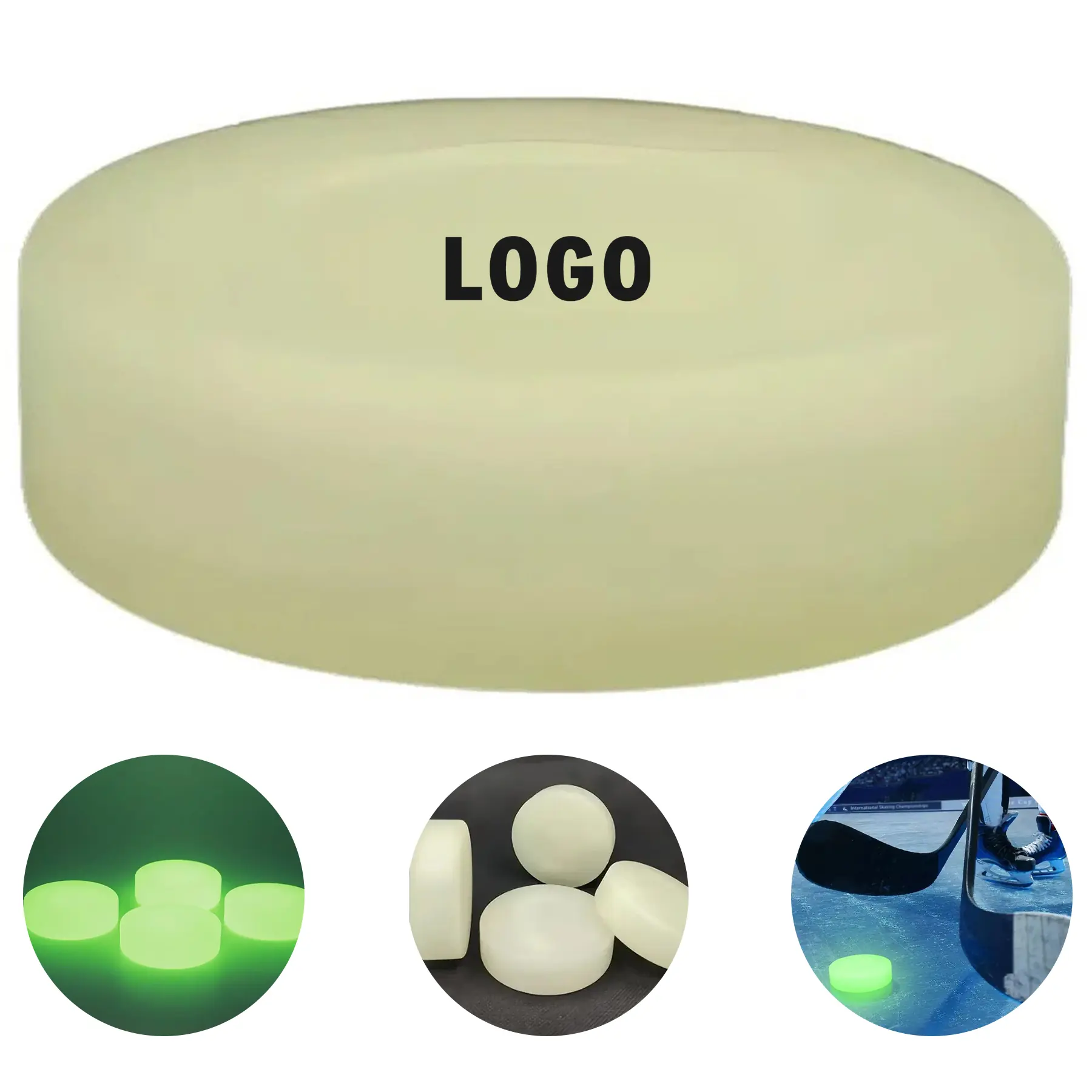 Luminous Hockey Puck Night Practice Equipment 2