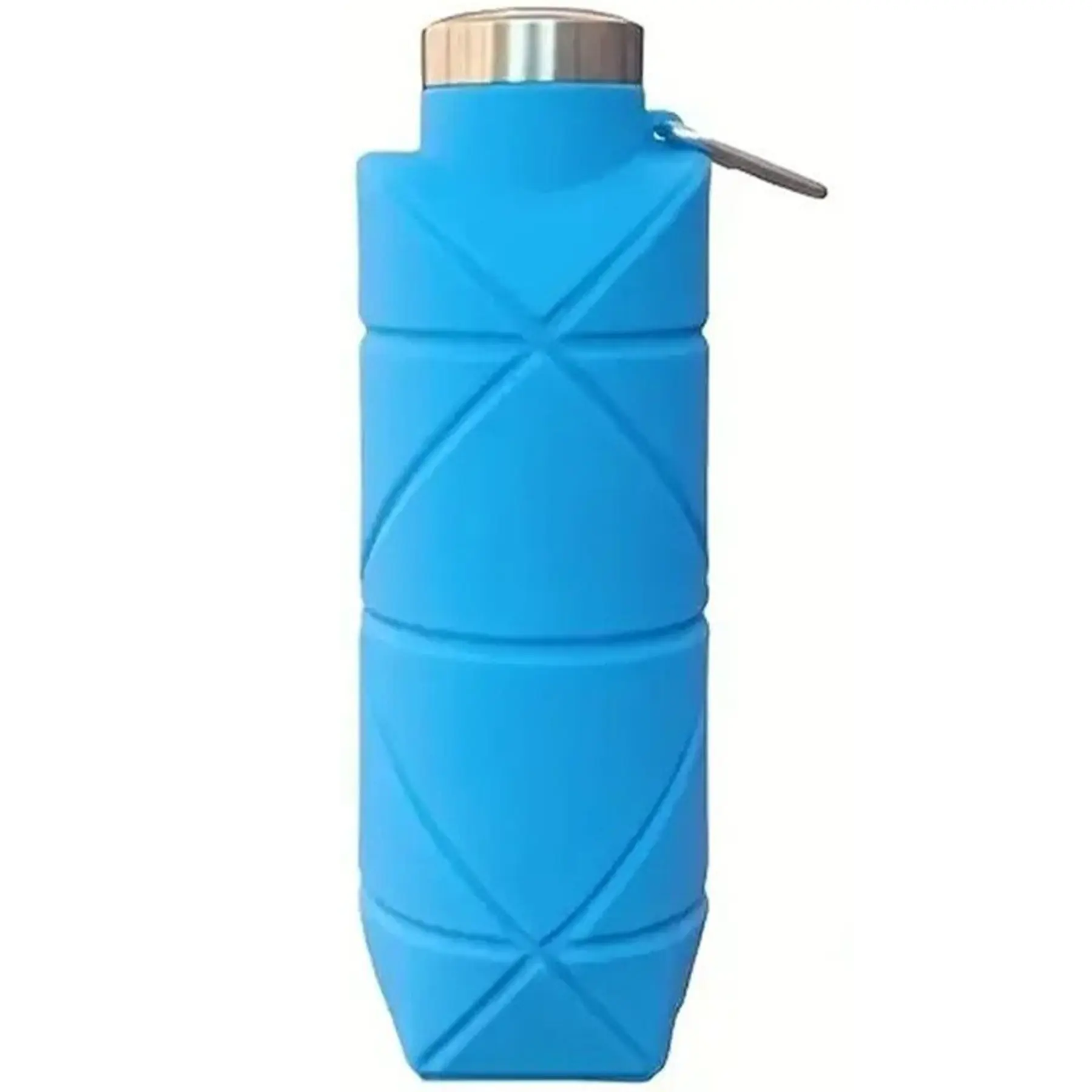 Collapsible Silicone Water Bottle 24oz Portable Leakproof Outdoor