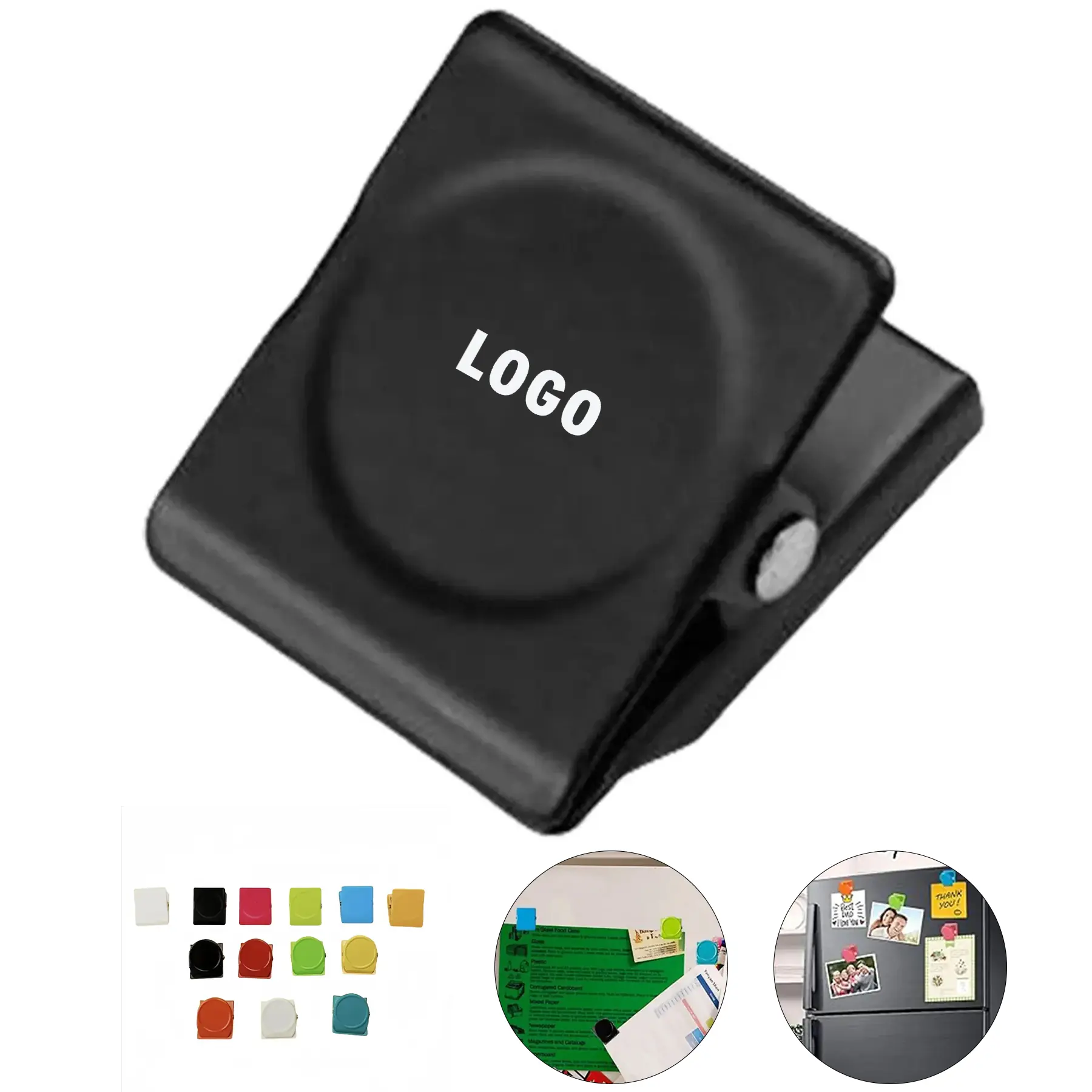 Heavy Duty Magnetic Clips for Fridge Whiteboard Office Memo Holder 2
