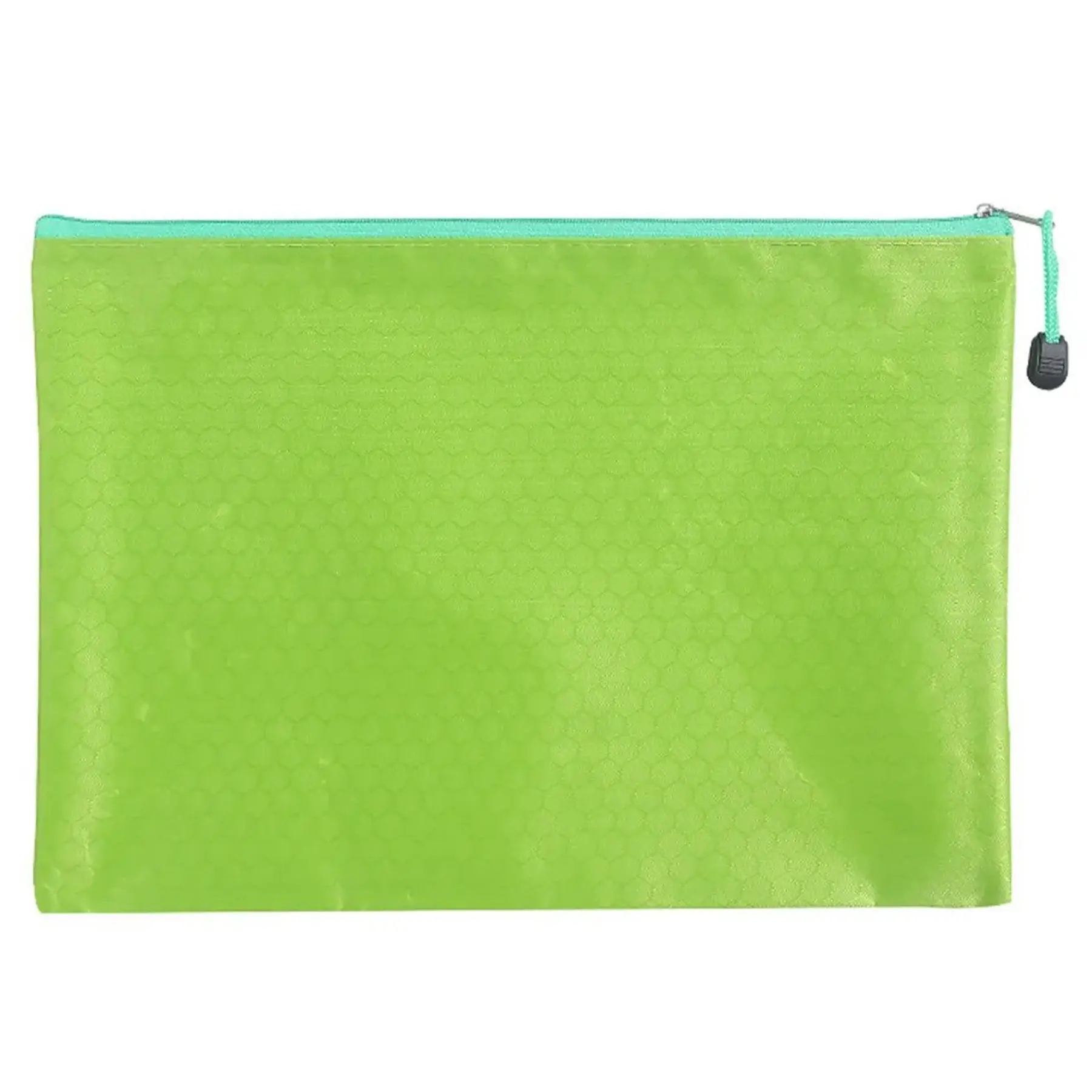 Durable Canvas Waterproof Zipper Pouch Document Holder