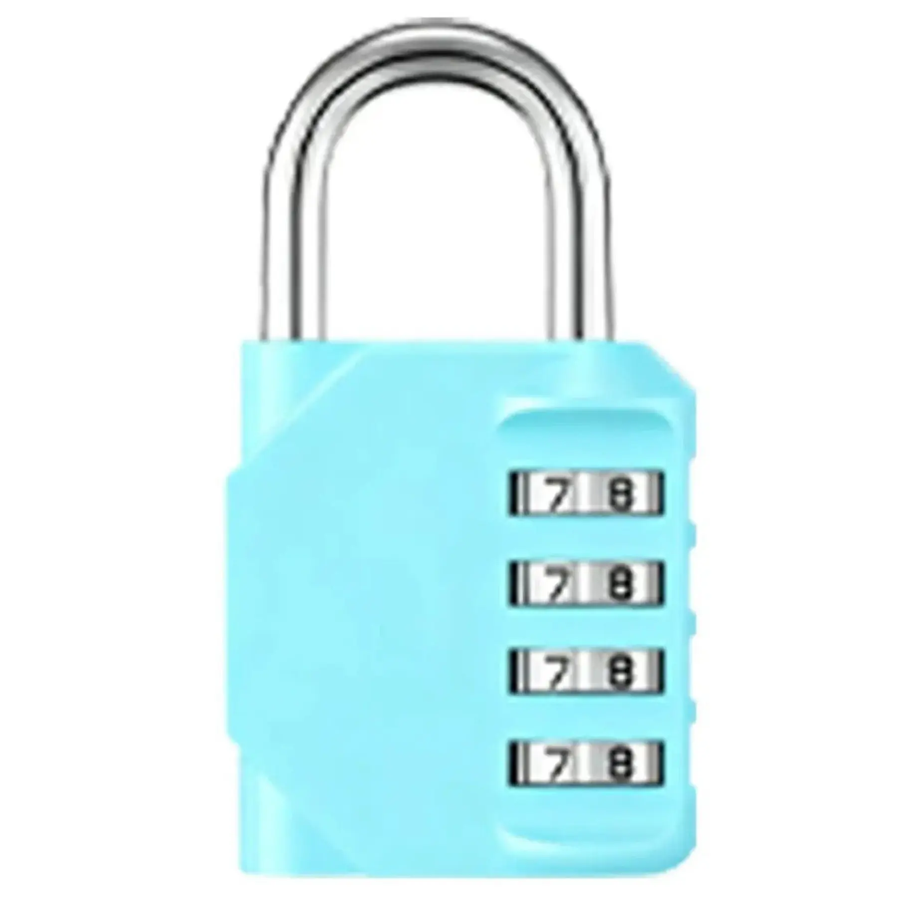 Custom Engraved 4-Digit Combination Padlock for Locker, Gym, Luggage Security