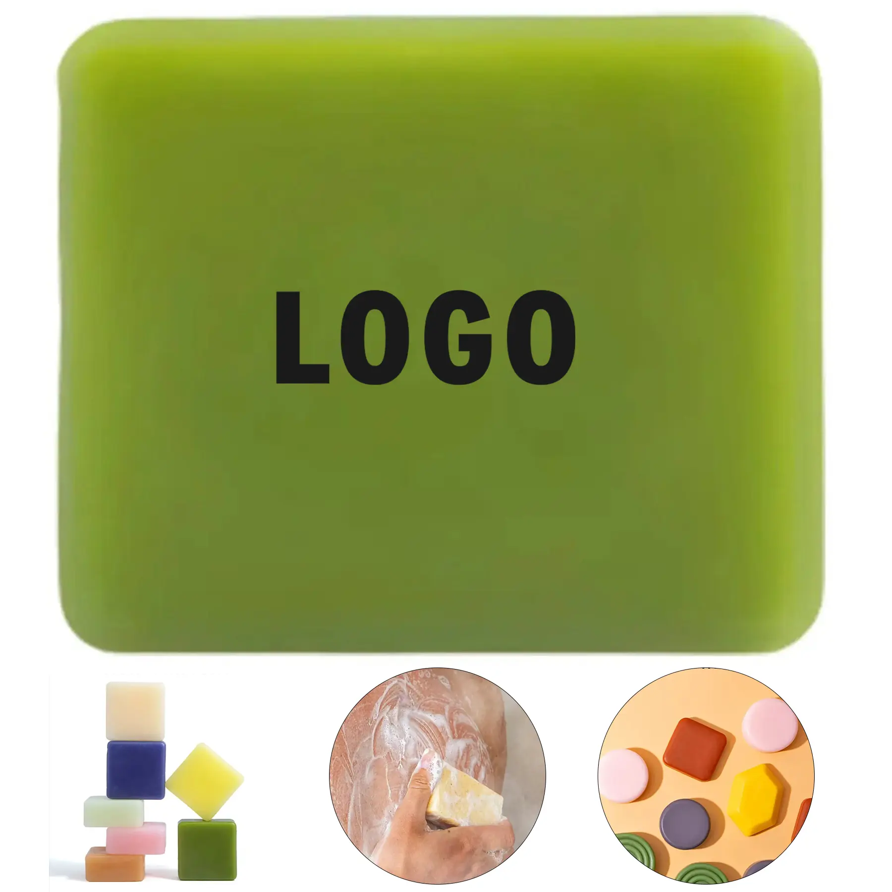 Personalized Logo Handcrafted Soap Bar Spa Gift 2