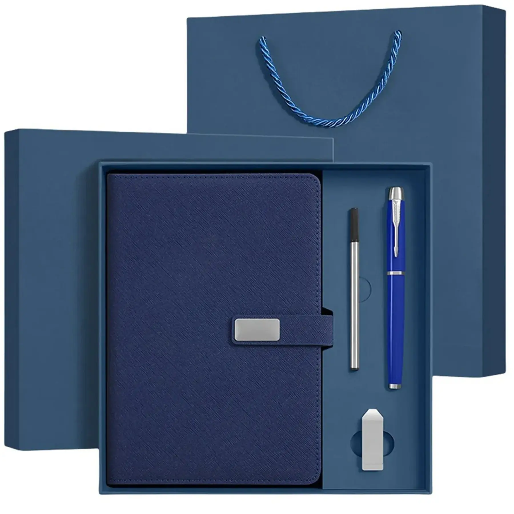 Executive Notebook Pen USB Drive Gift Bundle
