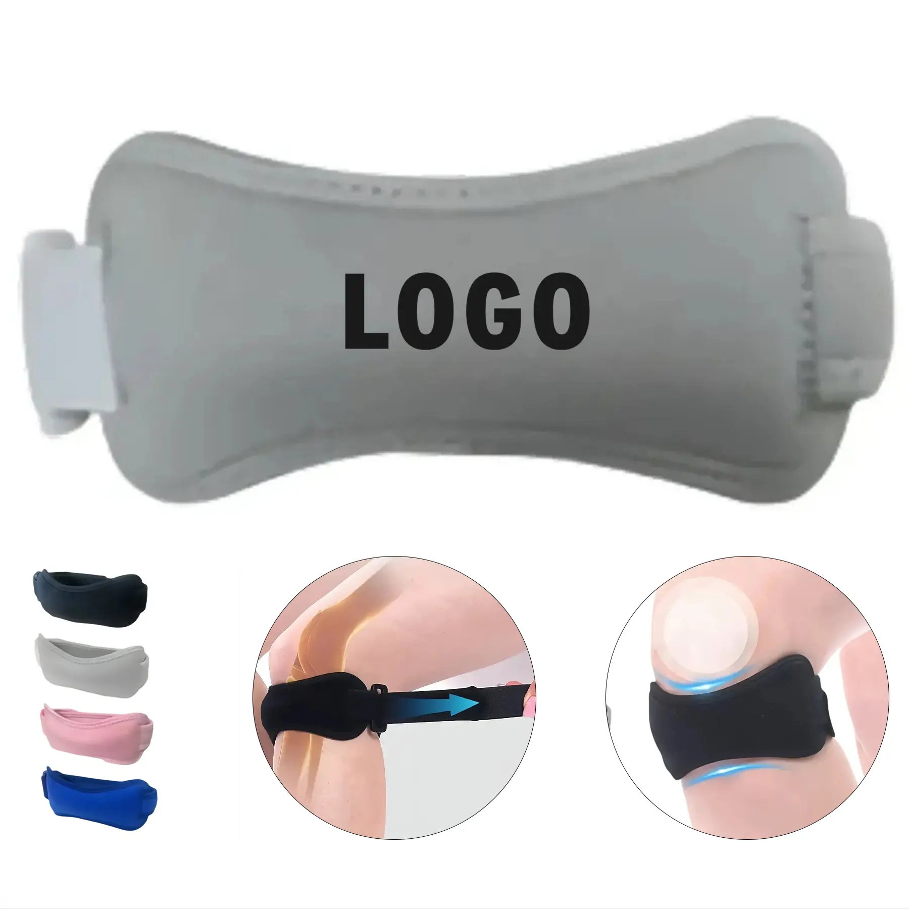 Compression Knee Strap Patellar Support Sports Band 2