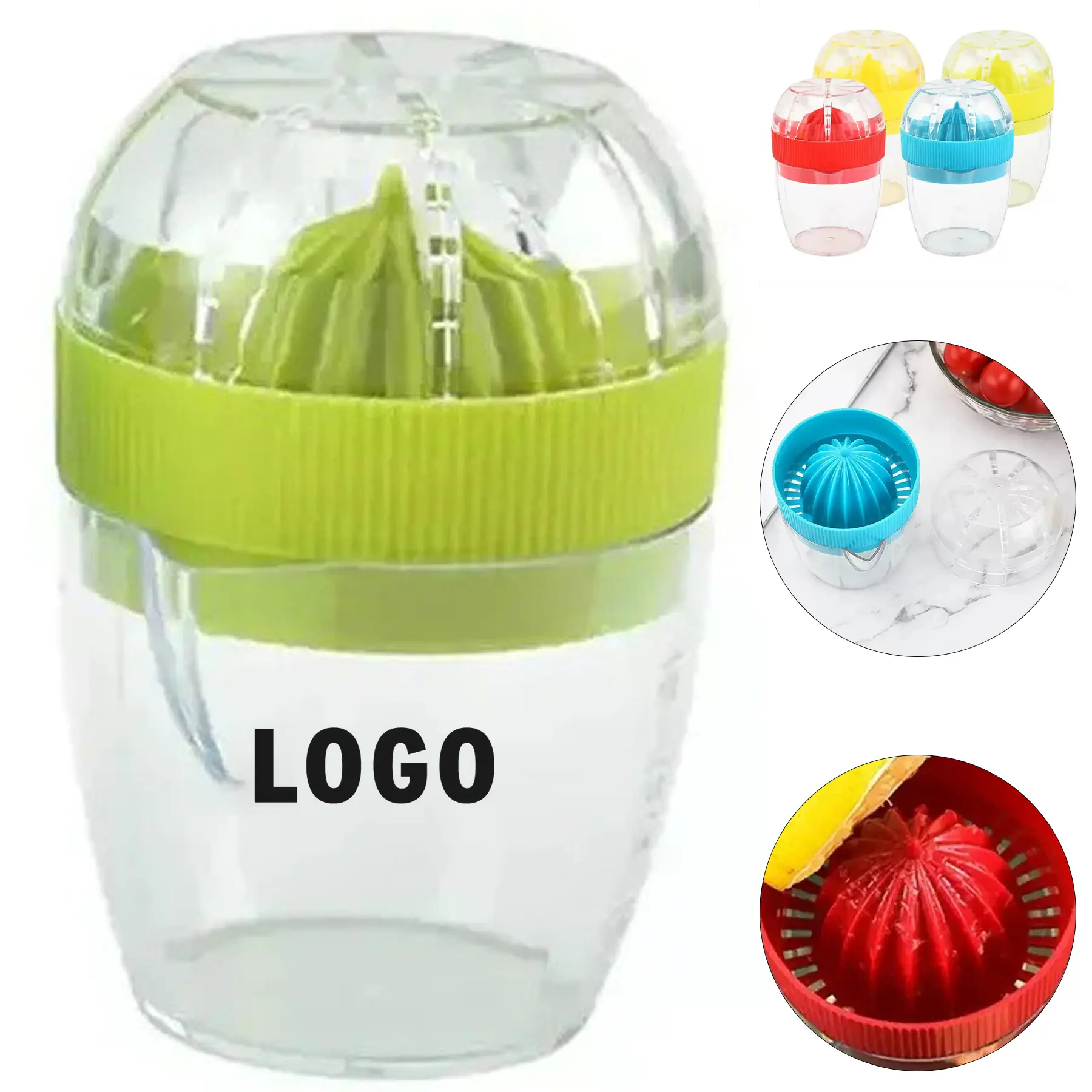 Manual Citrus Juicer Squeezer Rotating Press Portable Handheld 2