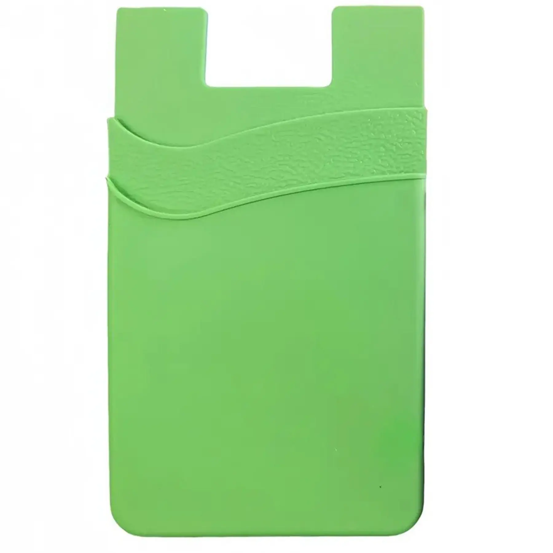 Slim Silicone Wallet Phone Sticker Holder for Cards and Cash