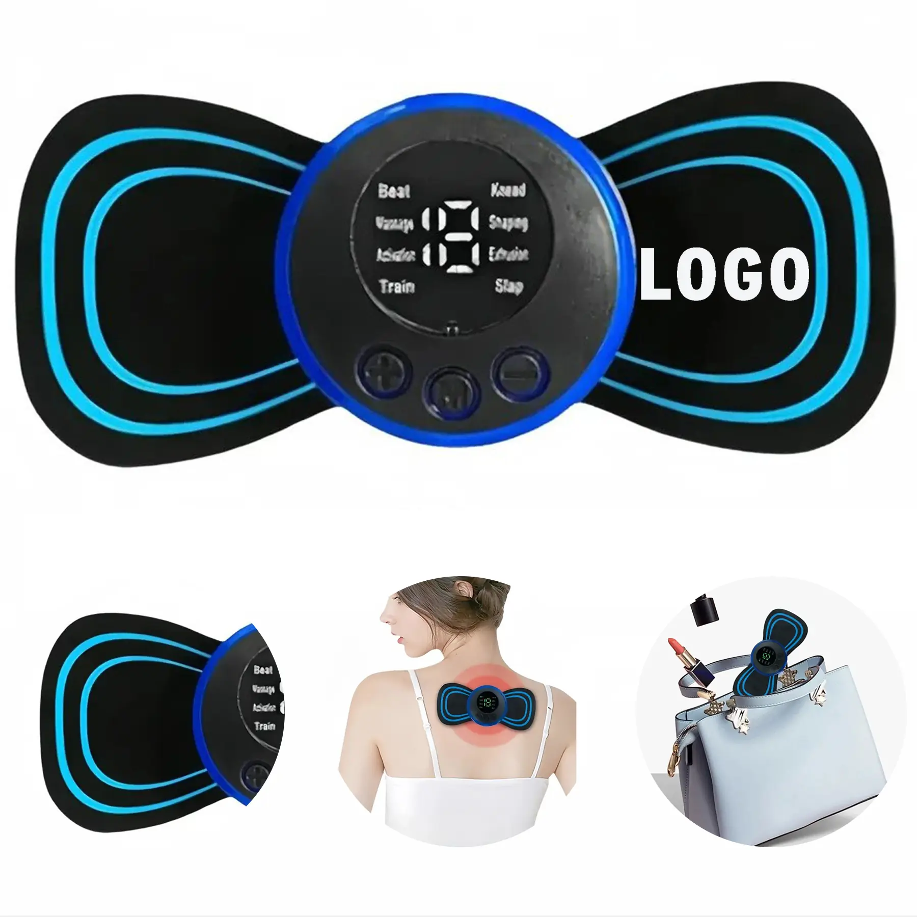 Portable Neck Massager for Muscle Soreness Relief with Custom Logo Option 2