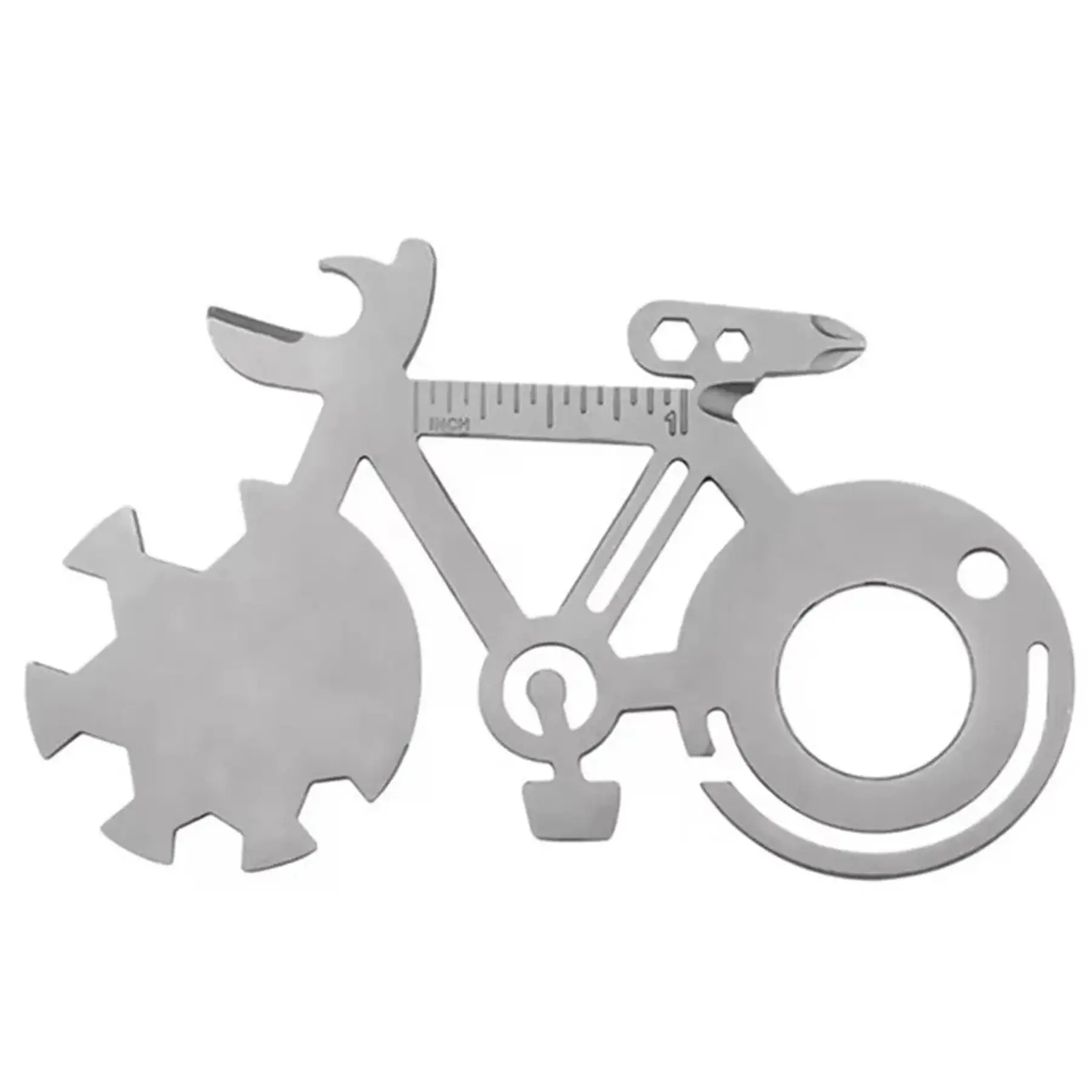 Compact Mini Stainless Steel Multi Tool Card Cycling EDC